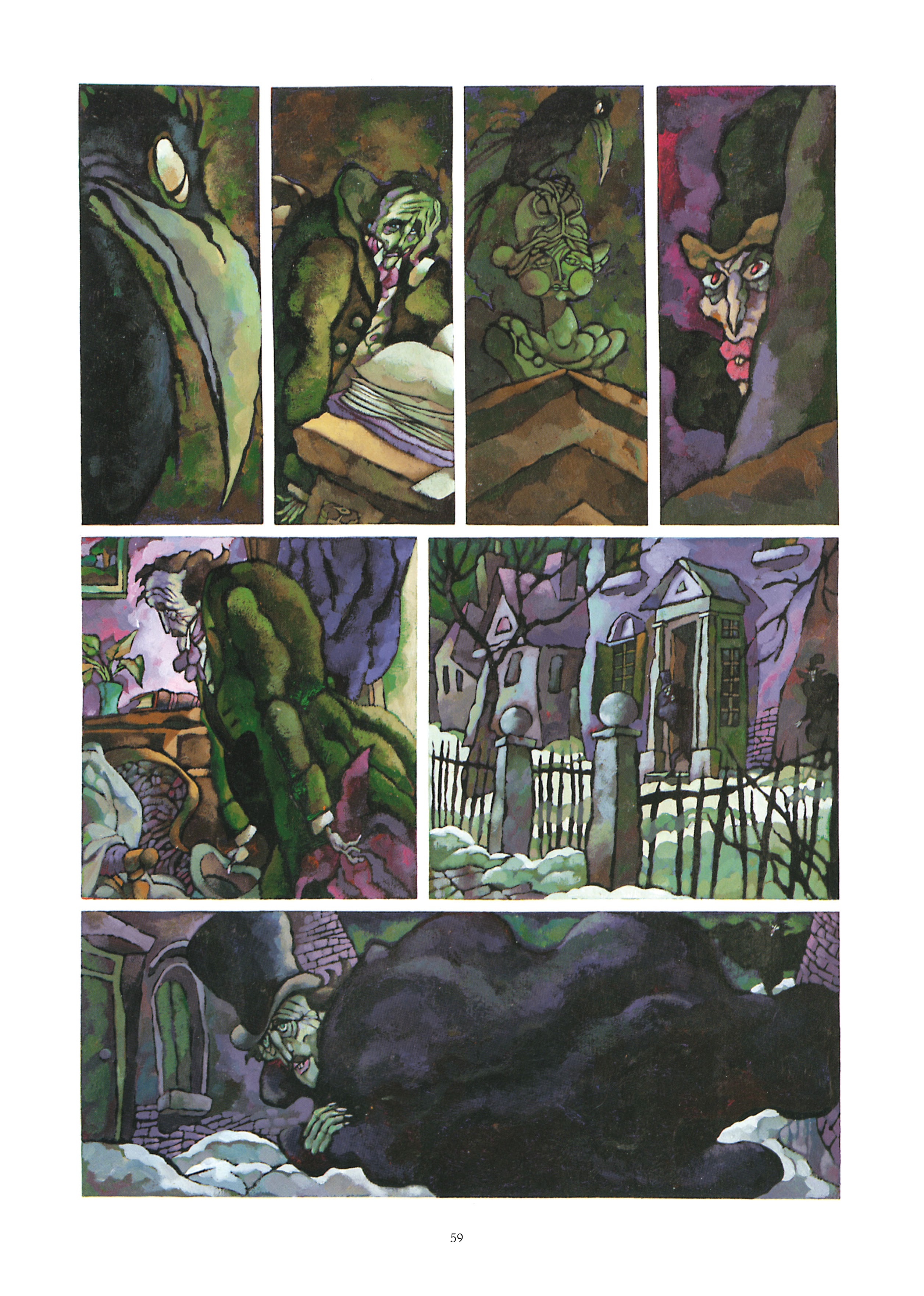 Read online Alberto Breccia's Dracula comic -  Issue # TPB - 52