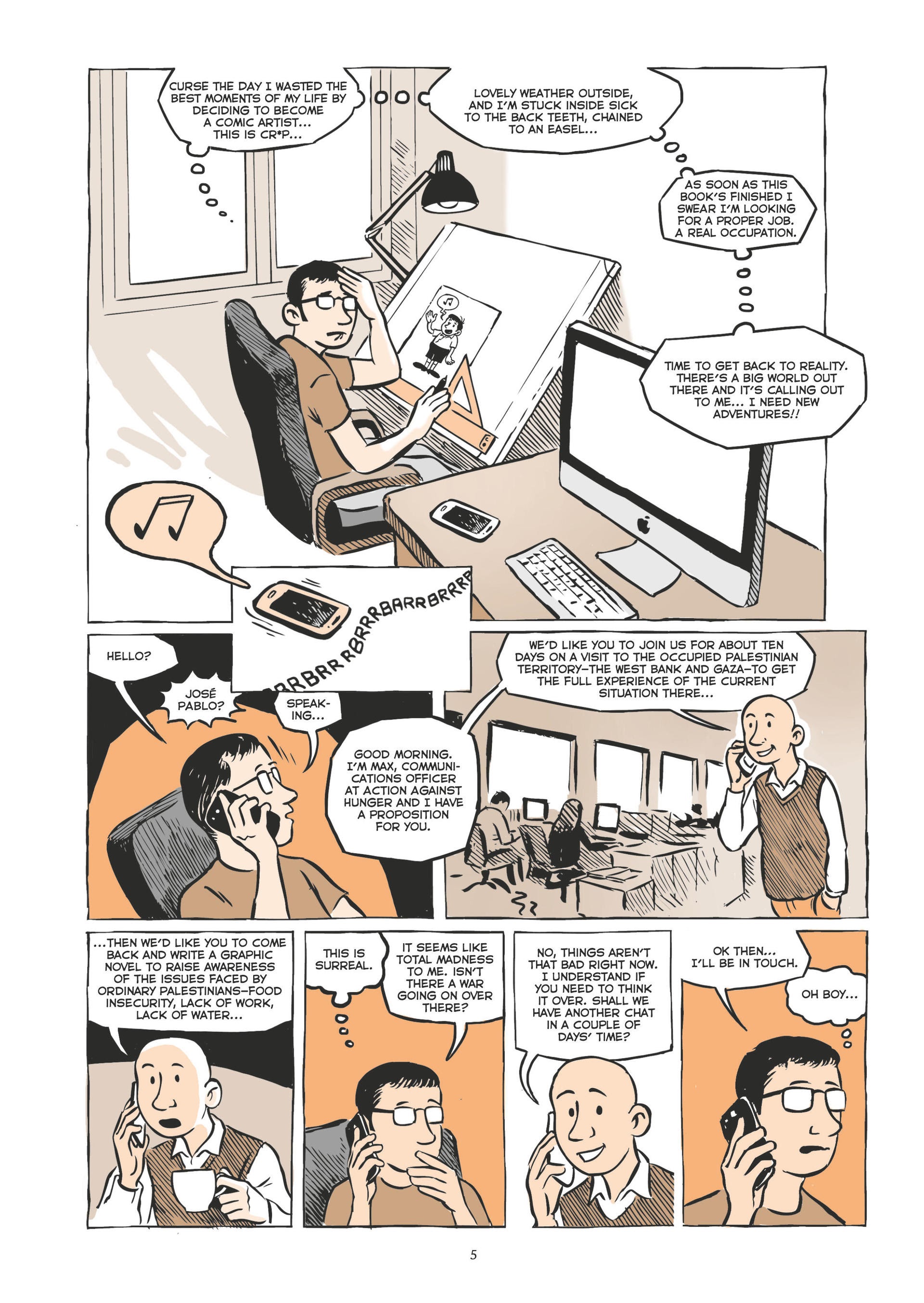 Read online Life Under Occupation comic -  Issue # TPB - 5