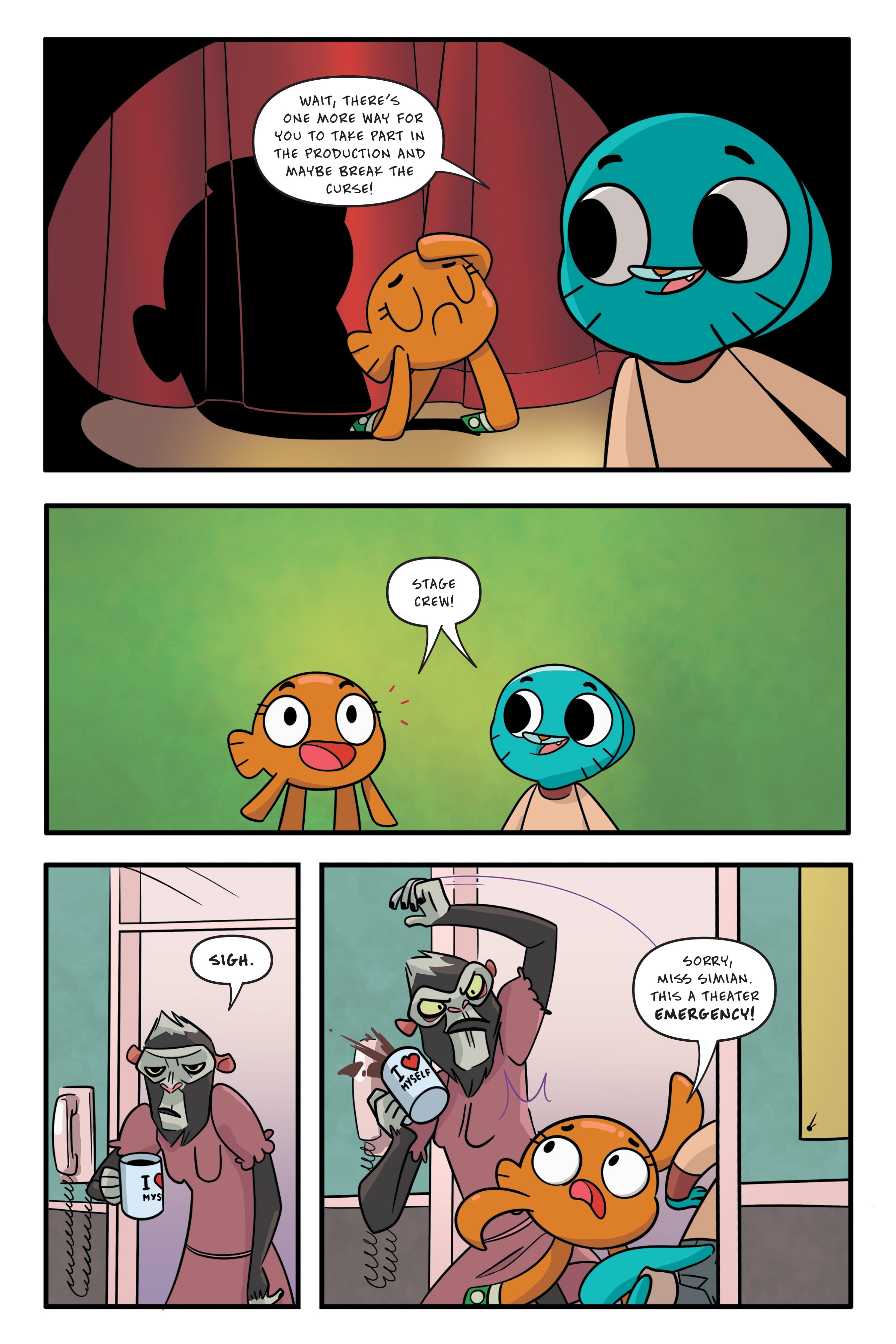 Read online The Amazing World of Gumball: Midsummer Nightmare comic -  Issue # TPB - 49