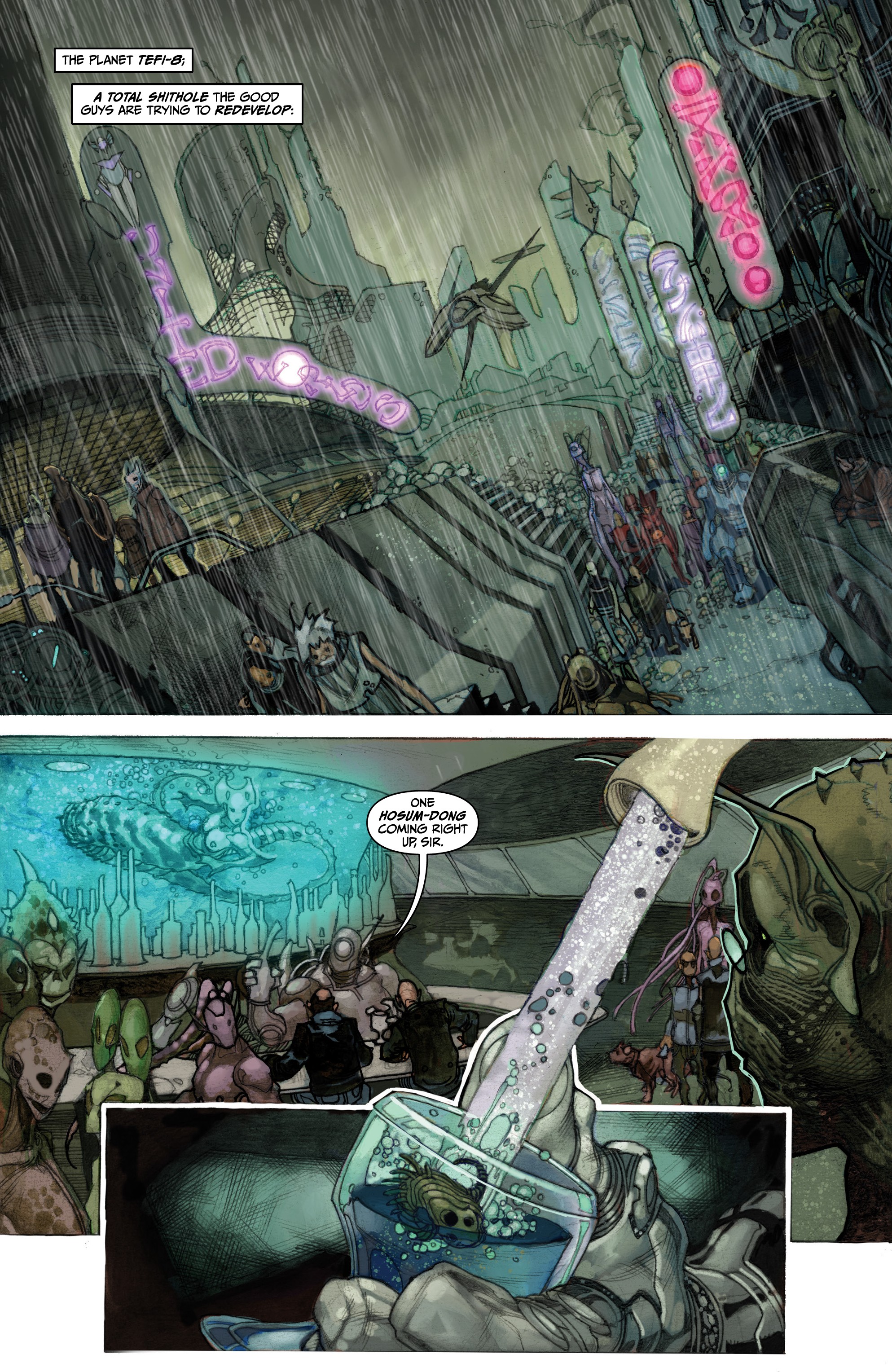 Read online Sharkey the Bounty Hunter comic -  Issue #1 - 3