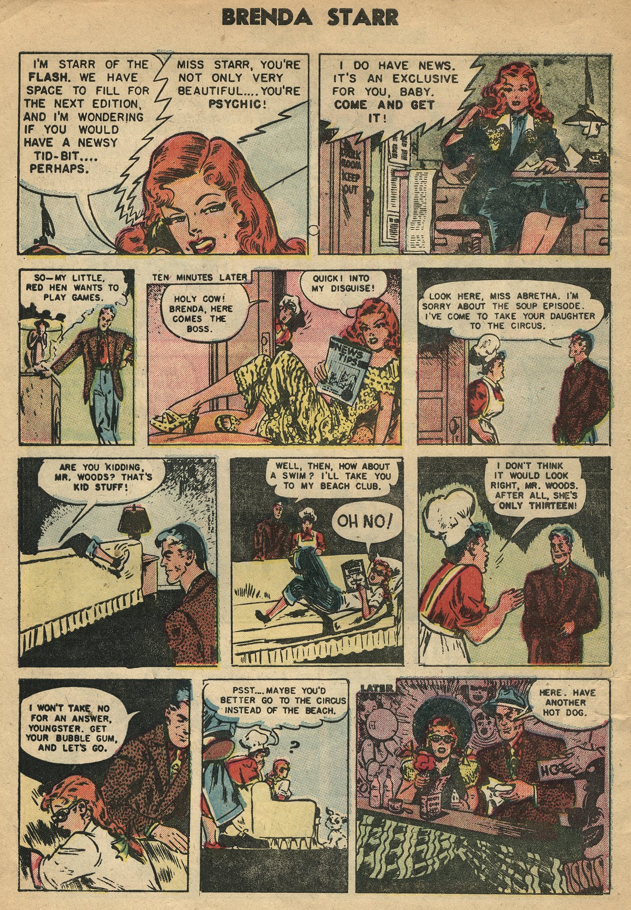 Read online Brenda Starr (1948) comic -  Issue #14 - 4