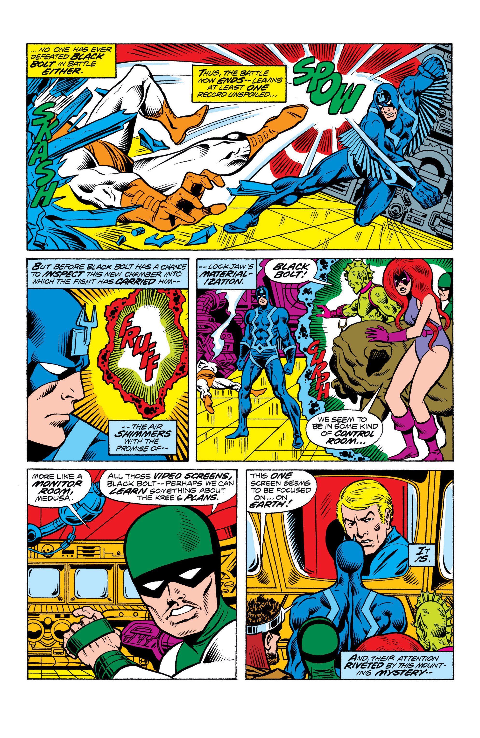 Read online Marvel Masterworks: The Inhumans comic -  Issue # TPB 2 (Part 2) - 68