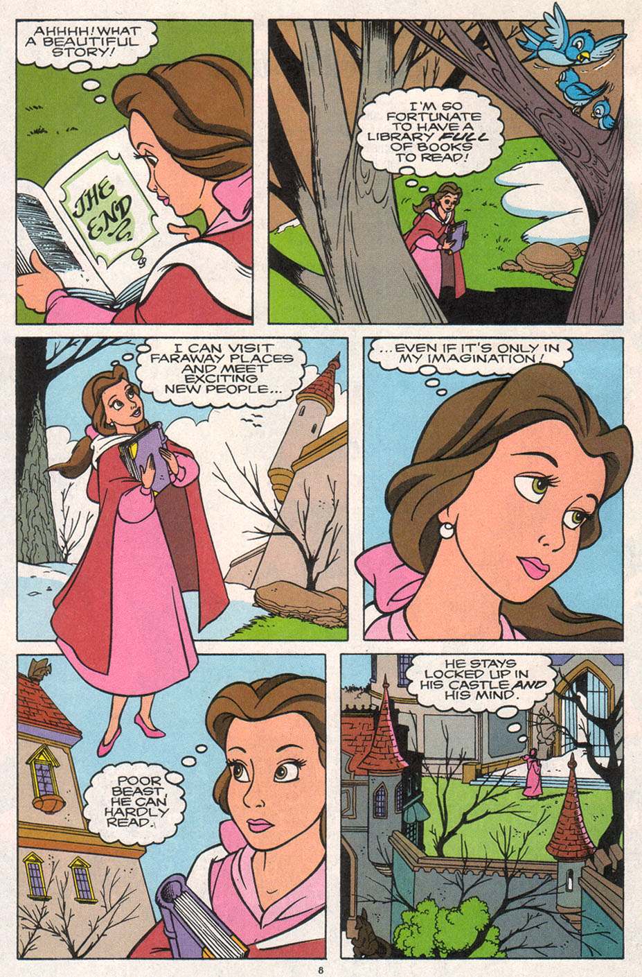 Read online Disney's Beauty and the Beast comic -  Issue #6 - 10