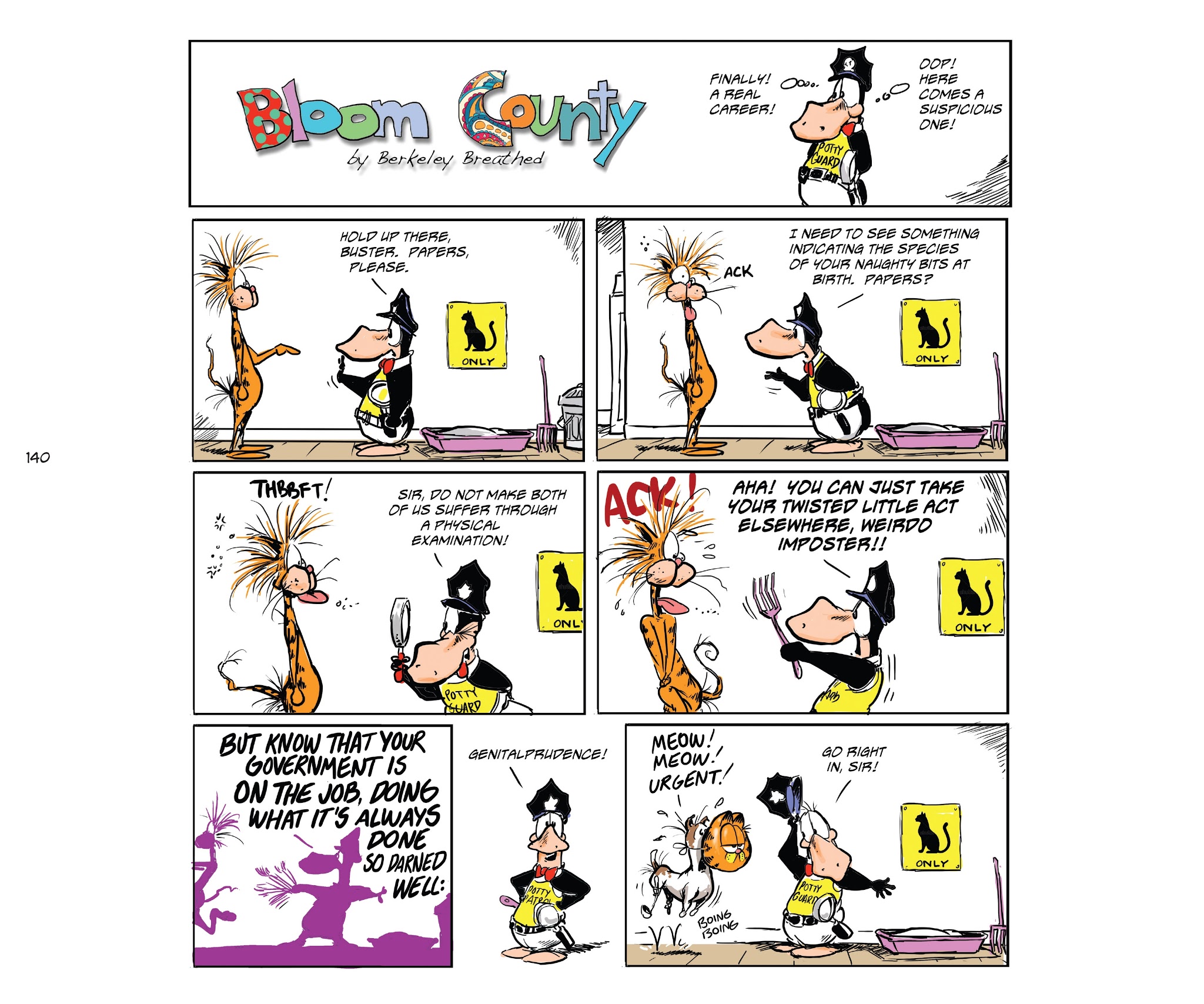 Read online Bloom County: Brand Spanking New Day comic -  Issue # TPB - 141