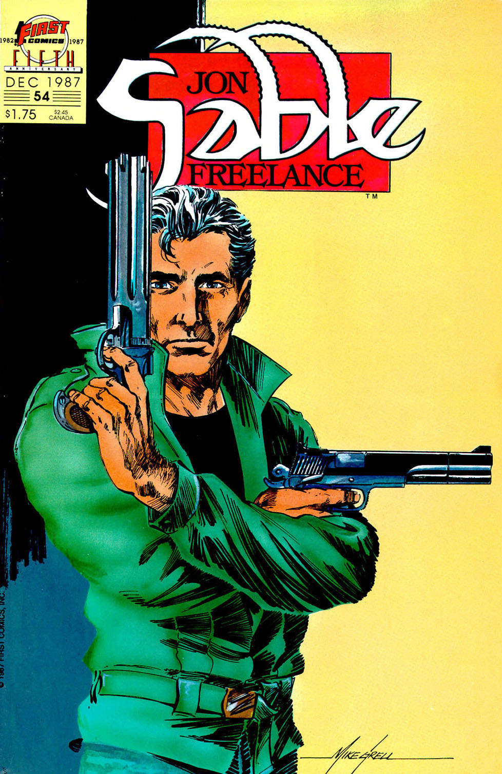 Read online Jon Sable, Freelance comic -  Issue #54 - 1