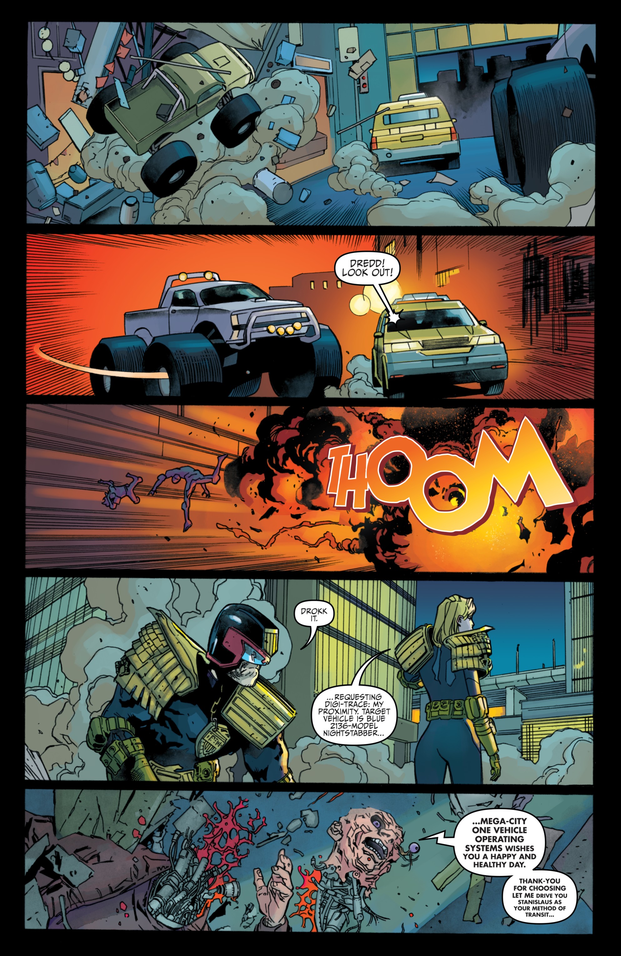 Read online Judge Dredd: Toxic comic -  Issue #3 - 11