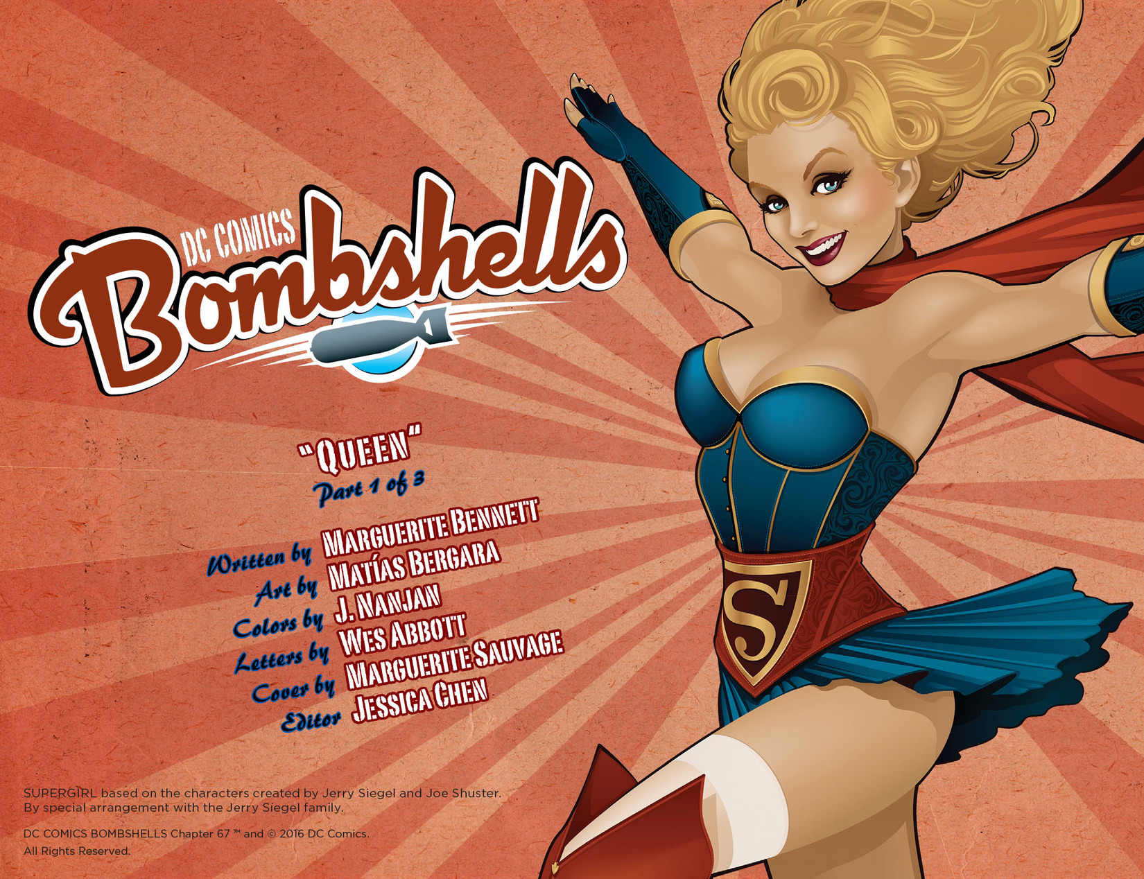 Read online DC Comics: Bombshells comic -  Issue #67 - 2