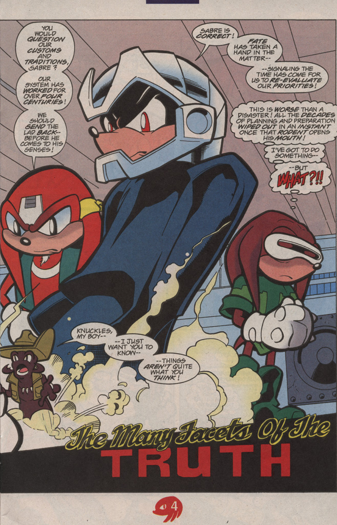 Read online Knuckles the Echidna comic -  Issue #21 - 7