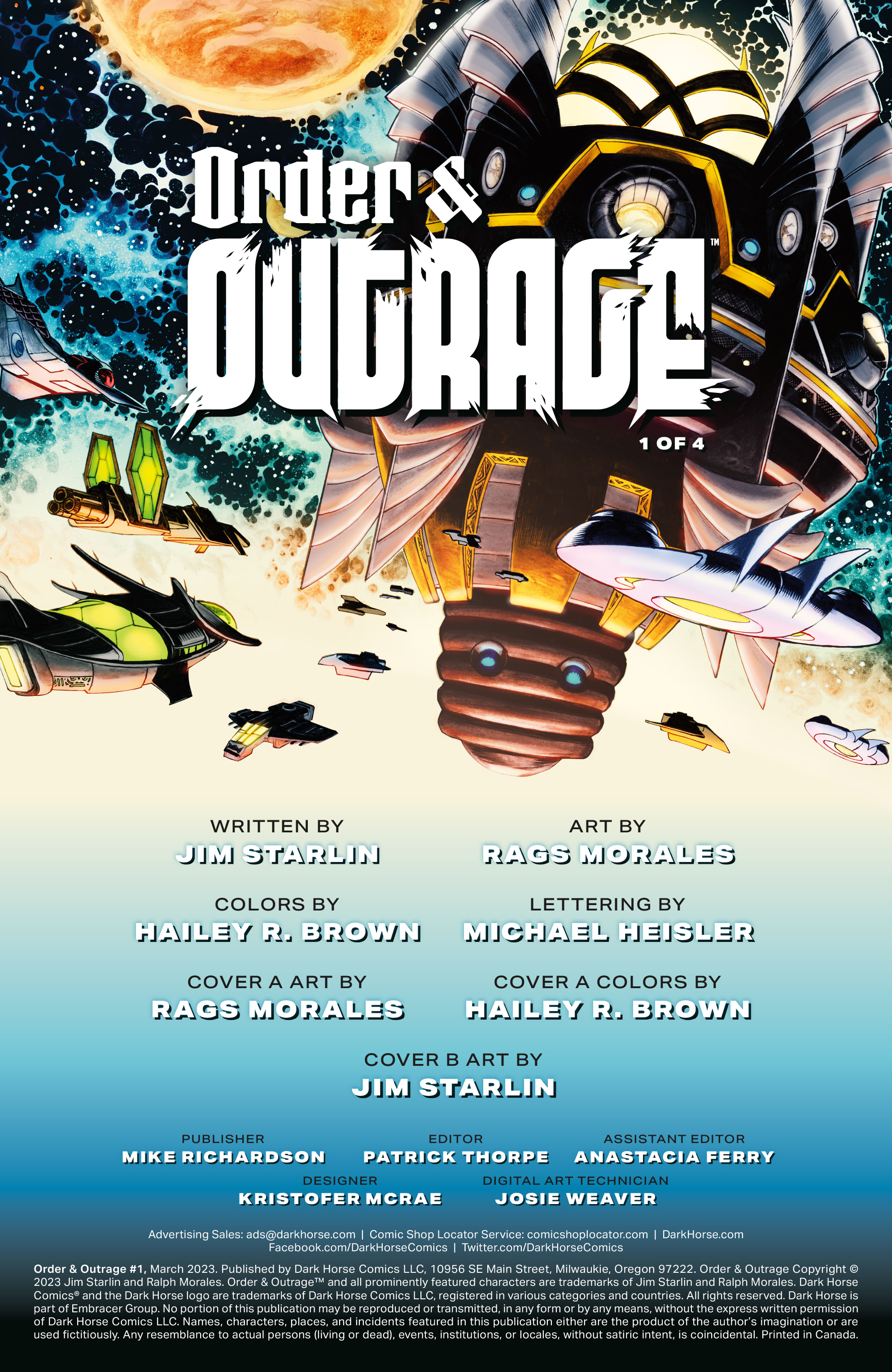 Read online Order and Outrage comic -  Issue #1 - 2