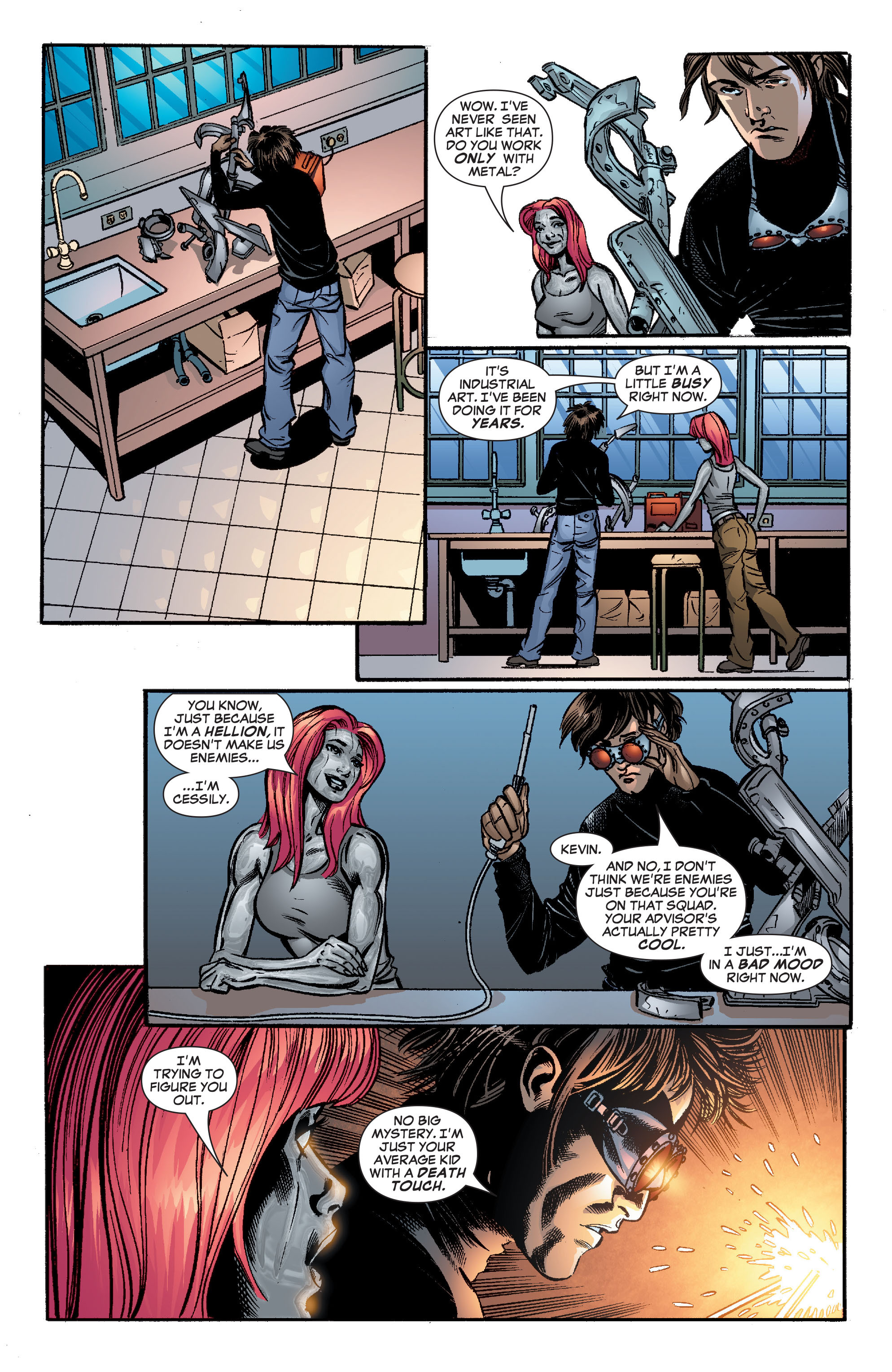 Read online New X-Men (2004) comic -  Issue #4 - 17