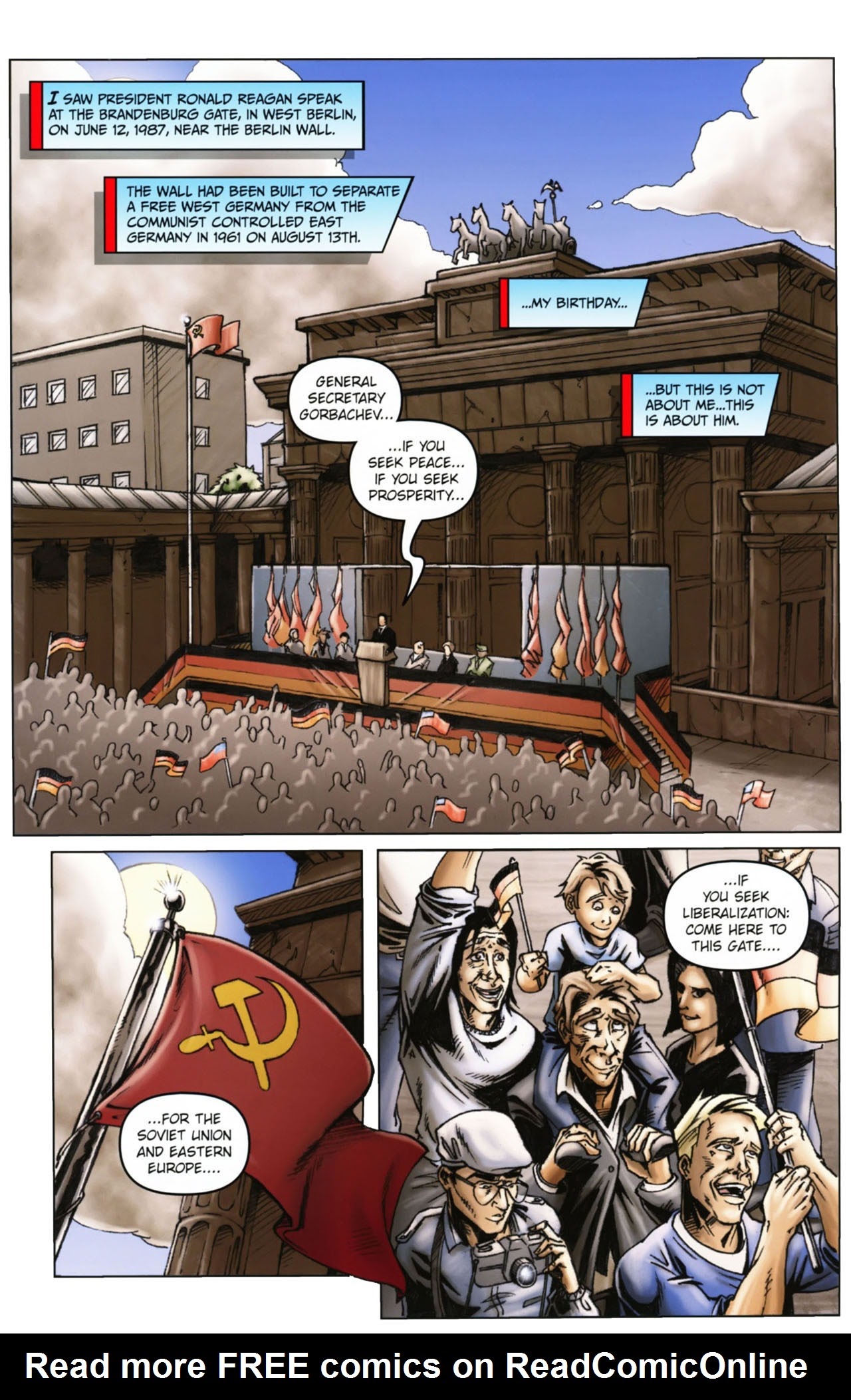 Read online Political Power: Ronald Reagan comic -  Issue # Full - 3