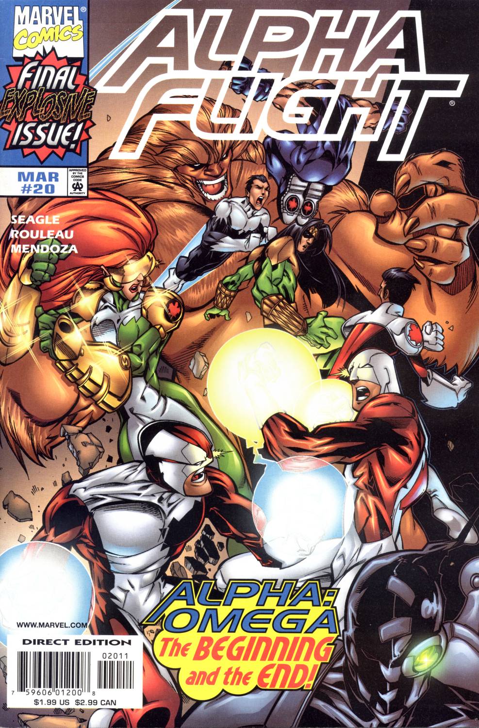 Read online Alpha Flight (1997) comic -  Issue #20 - 1