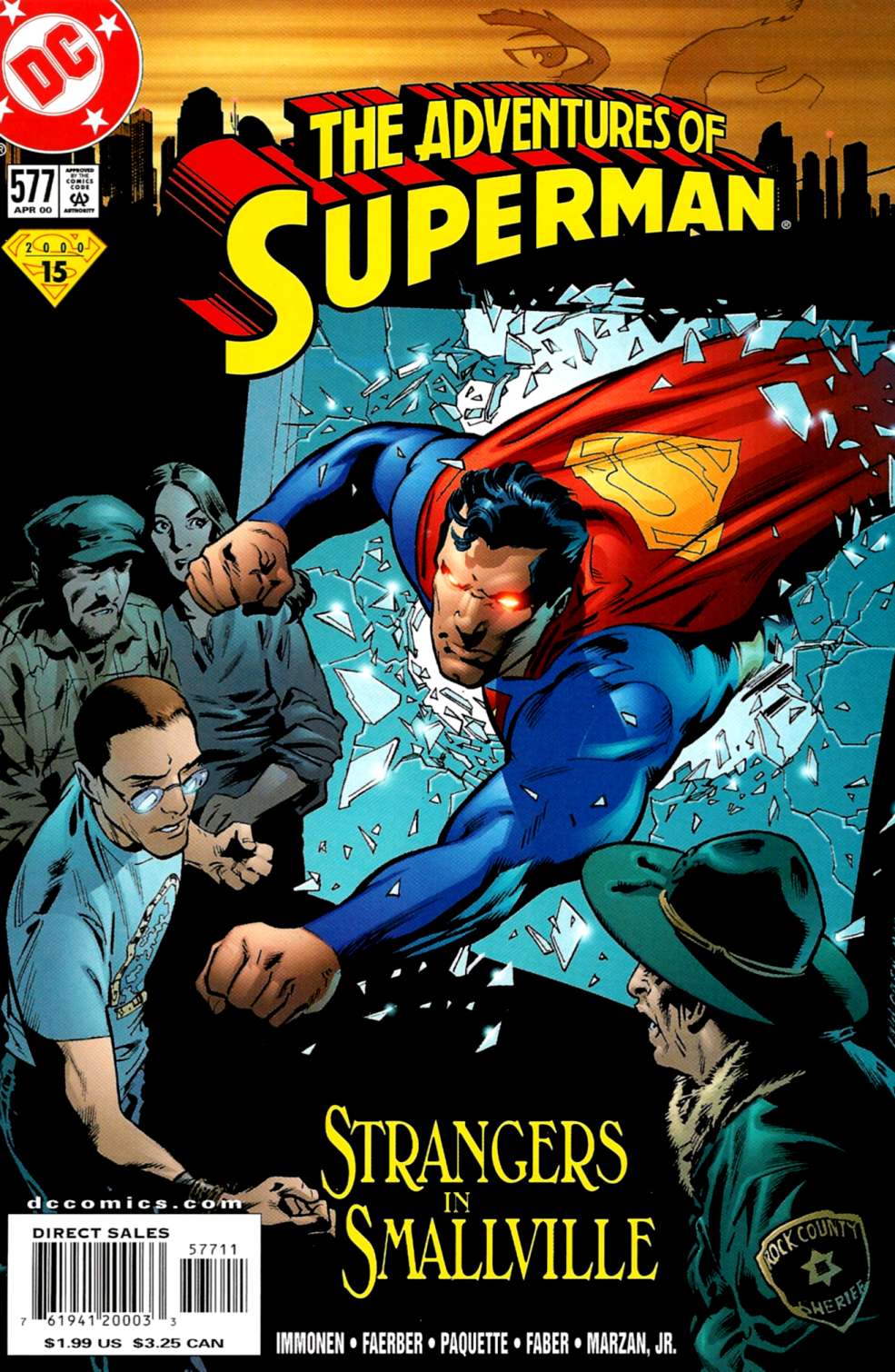Read online Adventures of Superman (1987) comic -  Issue #577 - 1