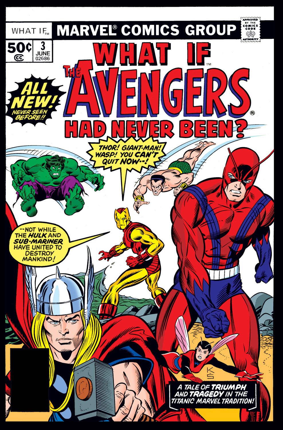 Read online What If? (1977) comic -  Issue #3 - The Avengers had never been - 1