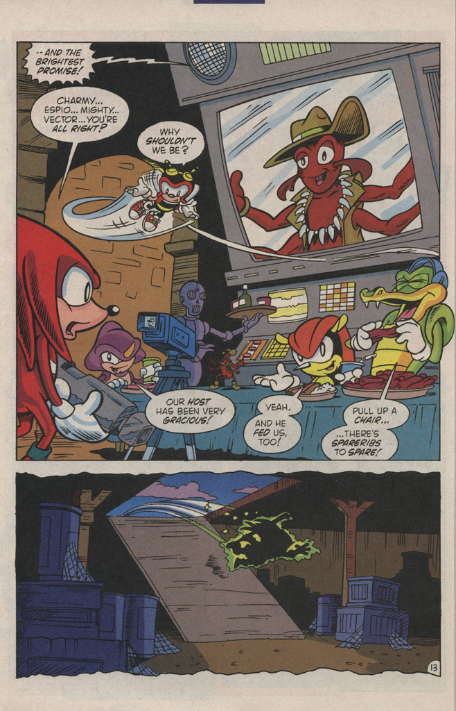 Read online Sonic's Friendly Nemesis, Knuckles comic -  Issue #1 - 20