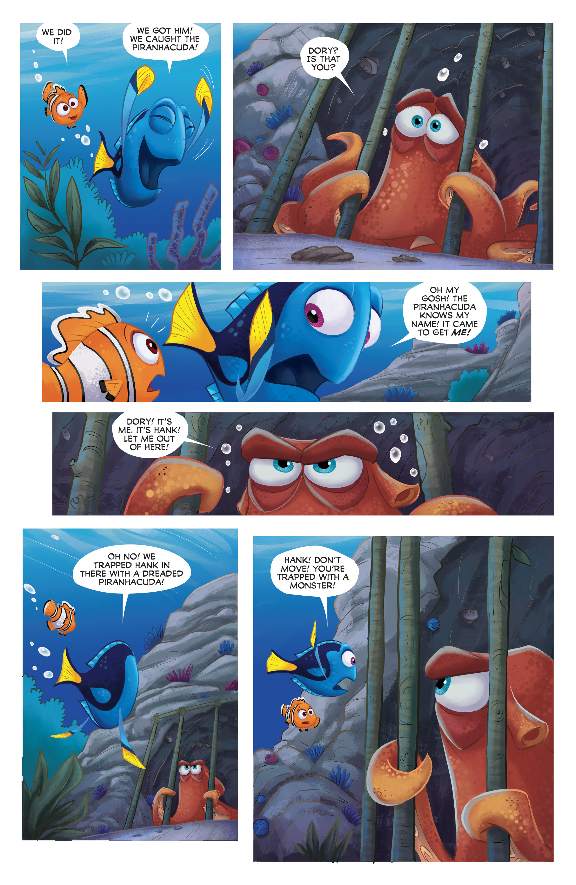 Read online Disney Pixar Finding Dory comic -  Issue #4 - 18