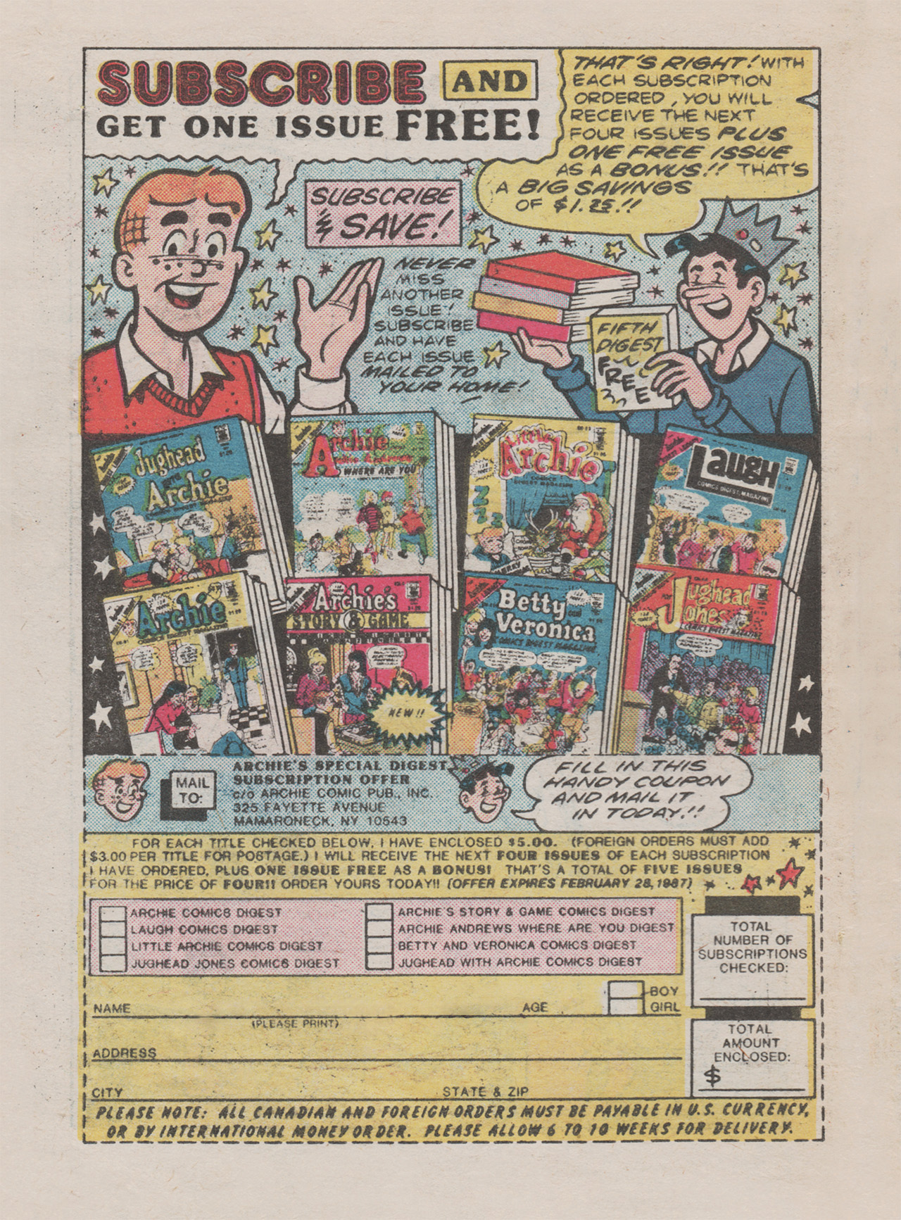 Read online Archie's Story & Game Digest Magazine comic -  Issue #2 - 130