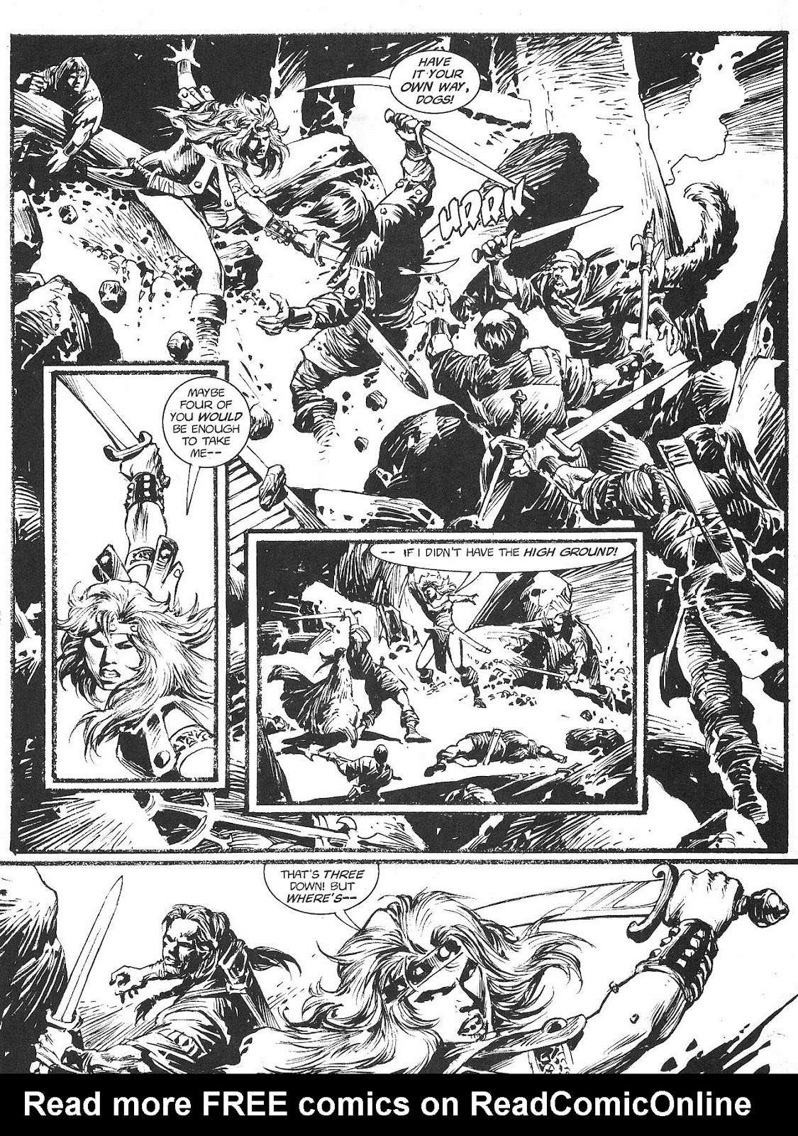 The Savage Sword Of Conan issue 226 - Page 37