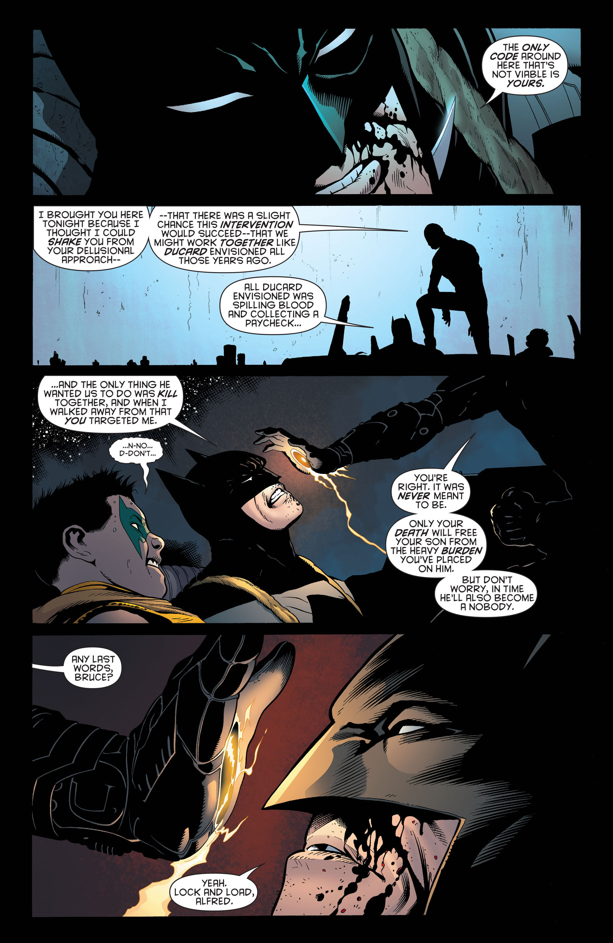 Read online Batman and Robin (2011) comic -  Issue # _Bad Blood (DC Essential Edition) (Part 1) - 73