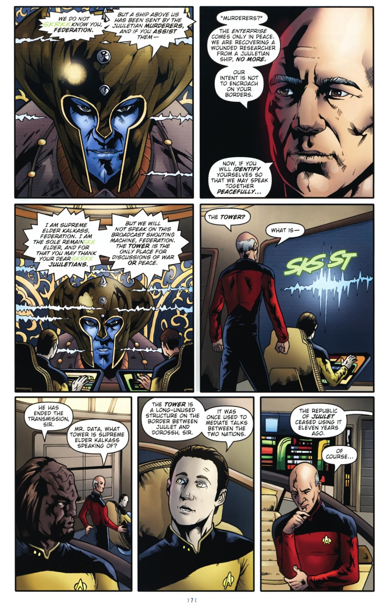 Read online Star Trek: The Next Generation: Ghosts comic -  Issue #1 - 9