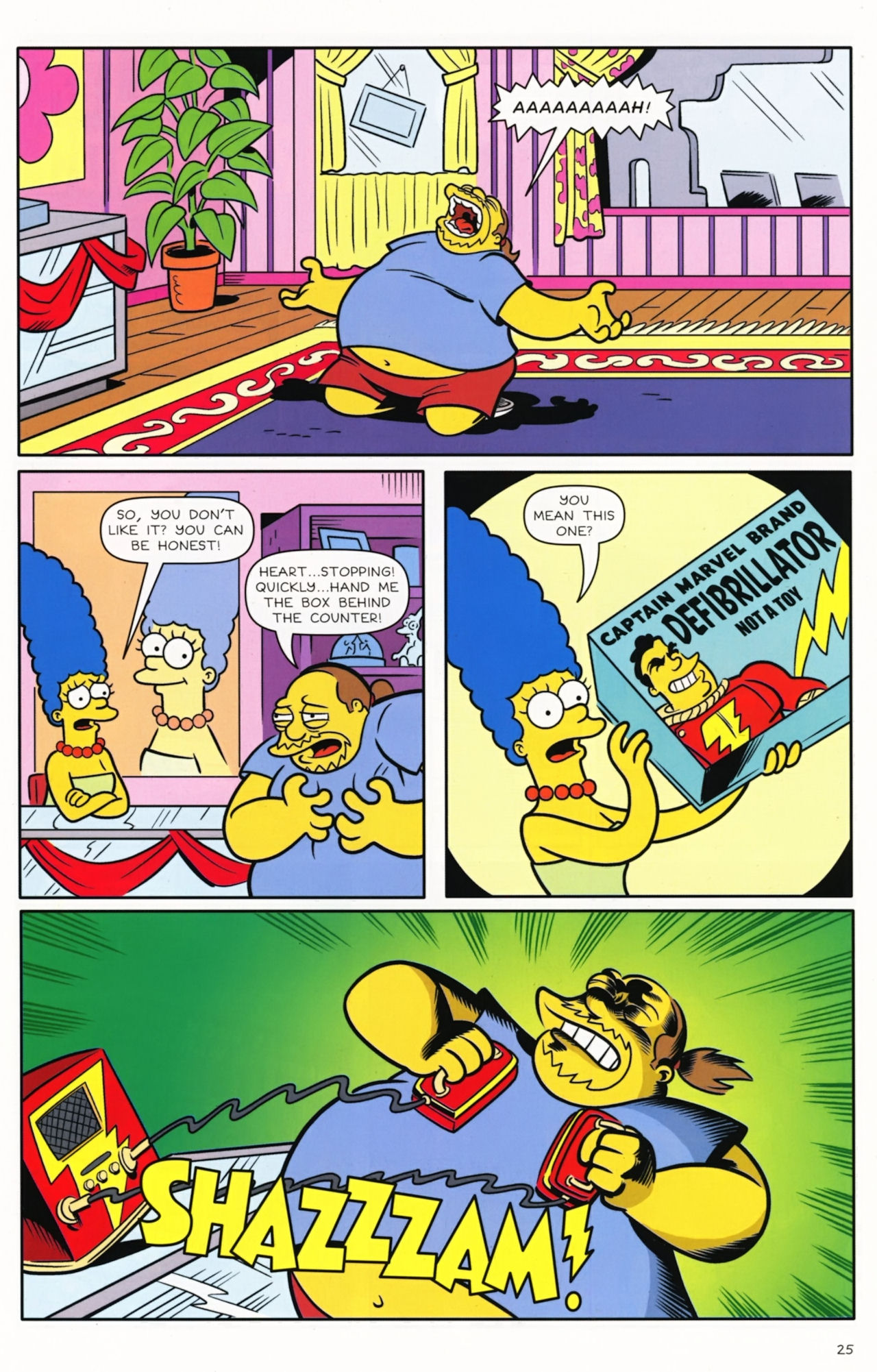 Read online Bongo Comics presents Comic Book Guy: The Comic Book comic -  Issue #5 - 27