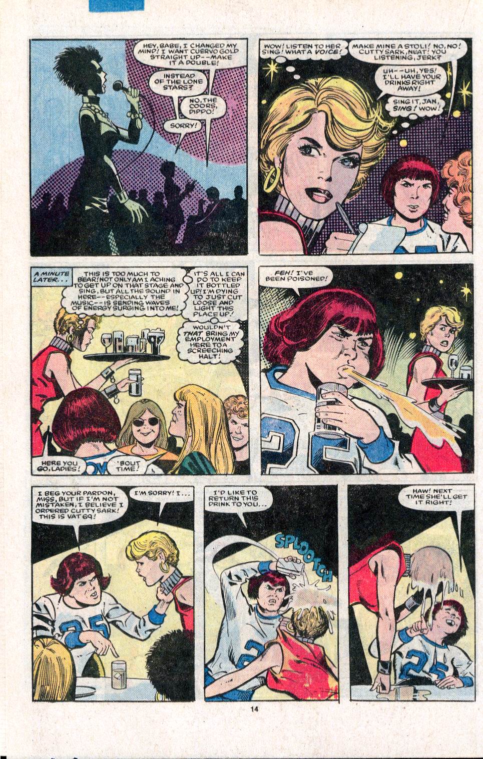 Read online Dazzler (1981) comic -  Issue #35 - 15