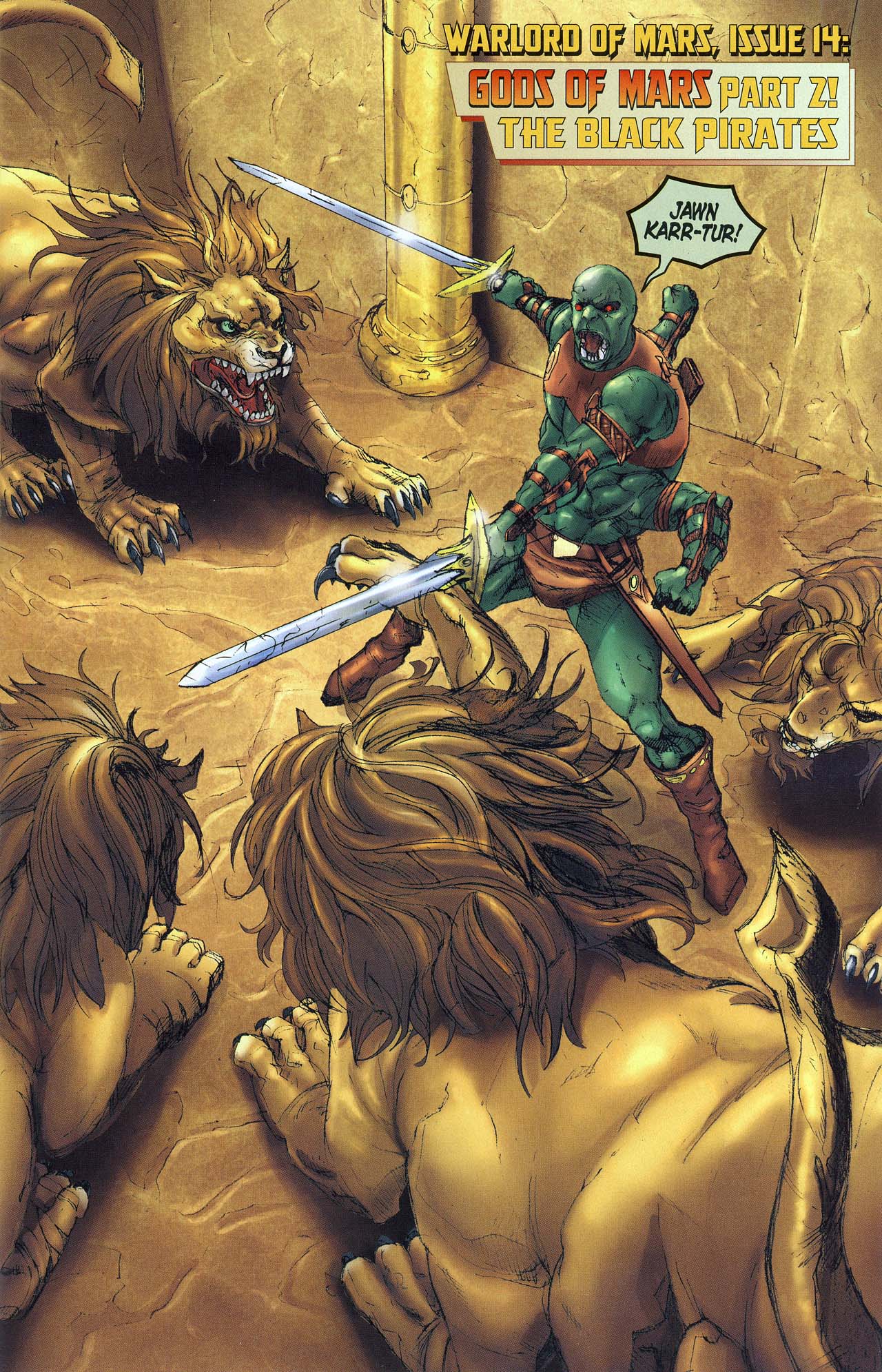 Read online Warlord of Mars comic -  Issue #14 - 3