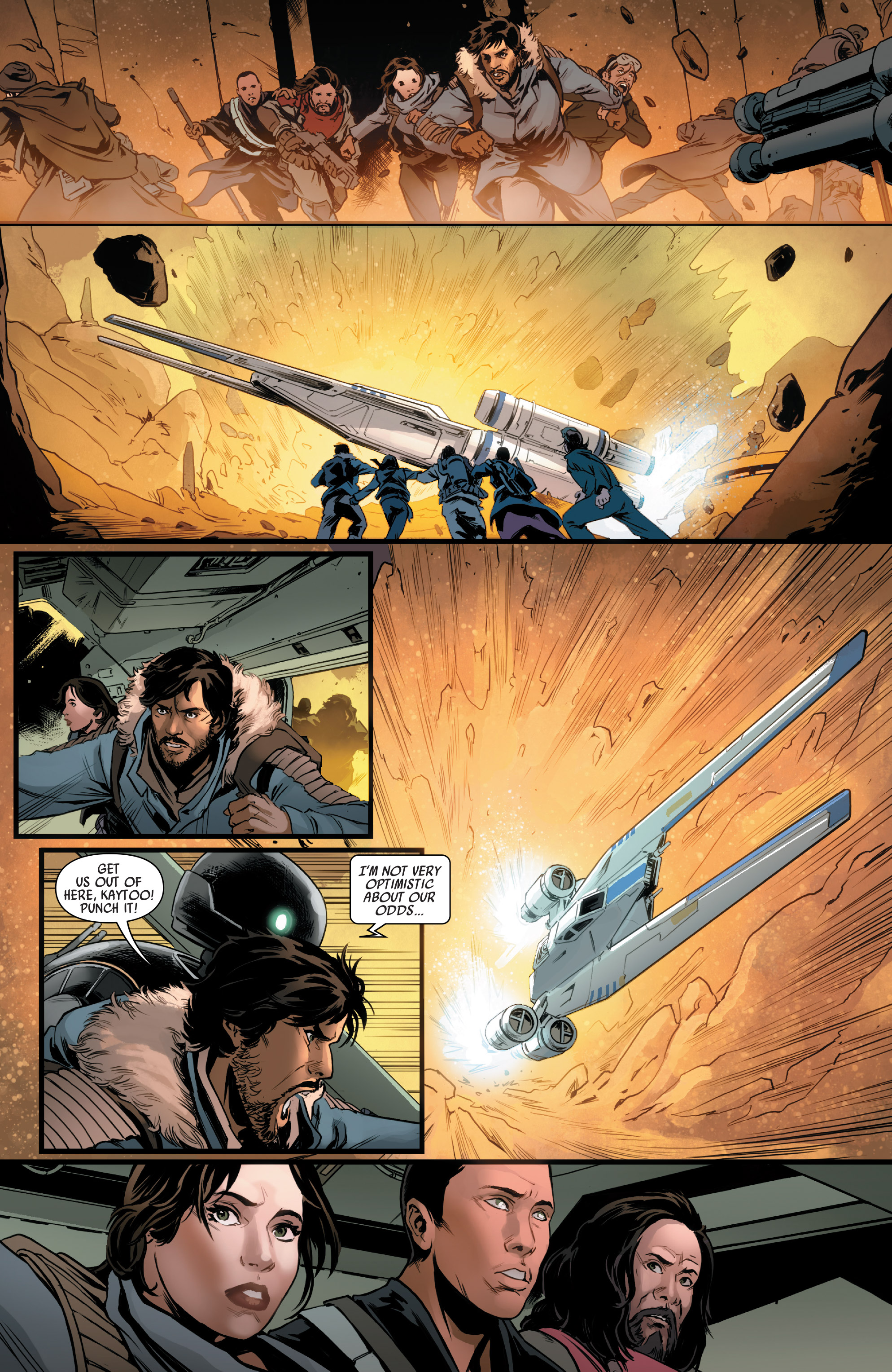 Read online Star Wars: Rogue One Adaptation comic -  Issue #3 - 6