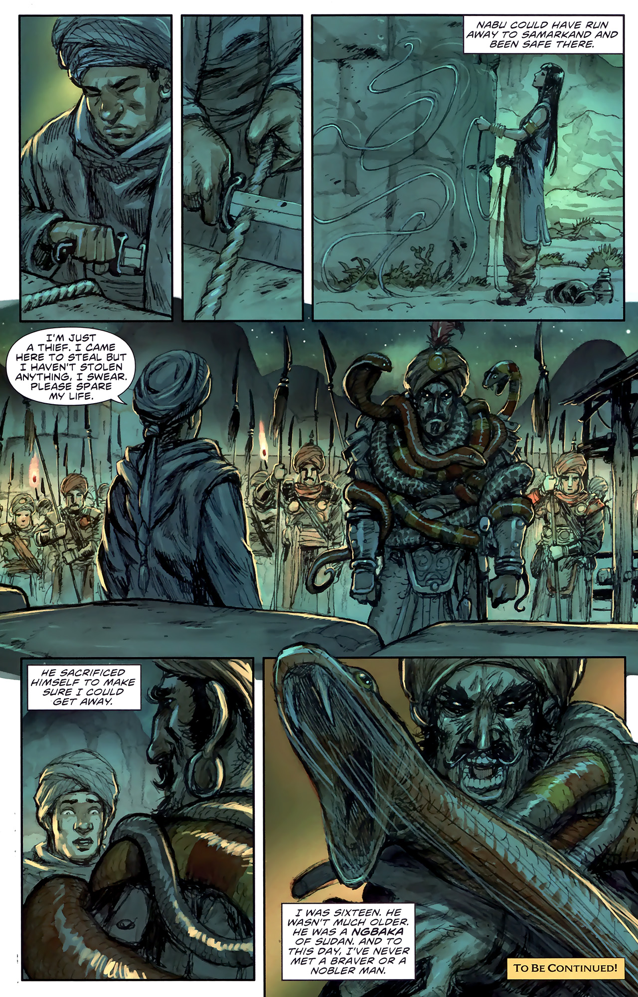 Read online Prince of Persia: Before the Sandstorm comic -  Issue #2 - 36