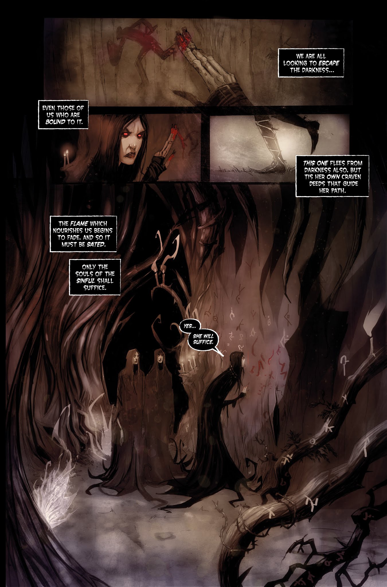 Read online Dark Souls: Tales of Ember comic -  Issue #1 - 21