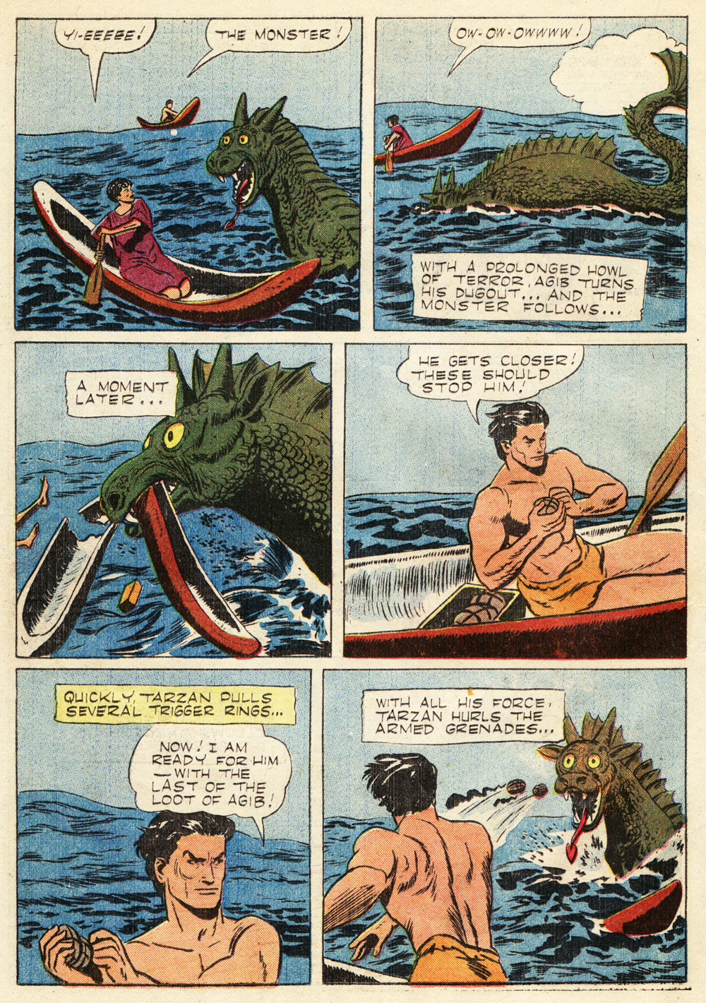 Read online Tarzan (1948) comic -  Issue #73 - 16