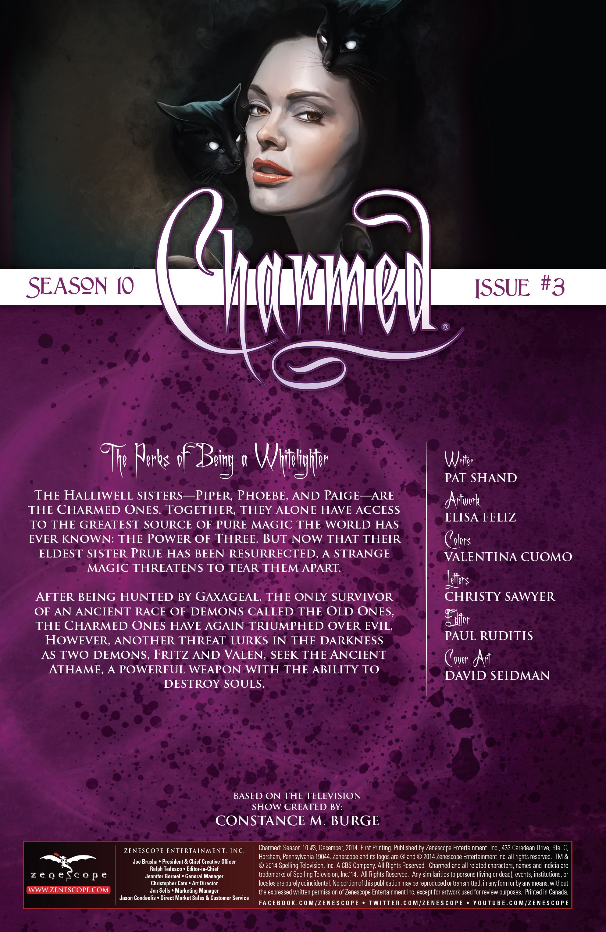 Read online Charmed Season 10 comic -  Issue #3 - 2