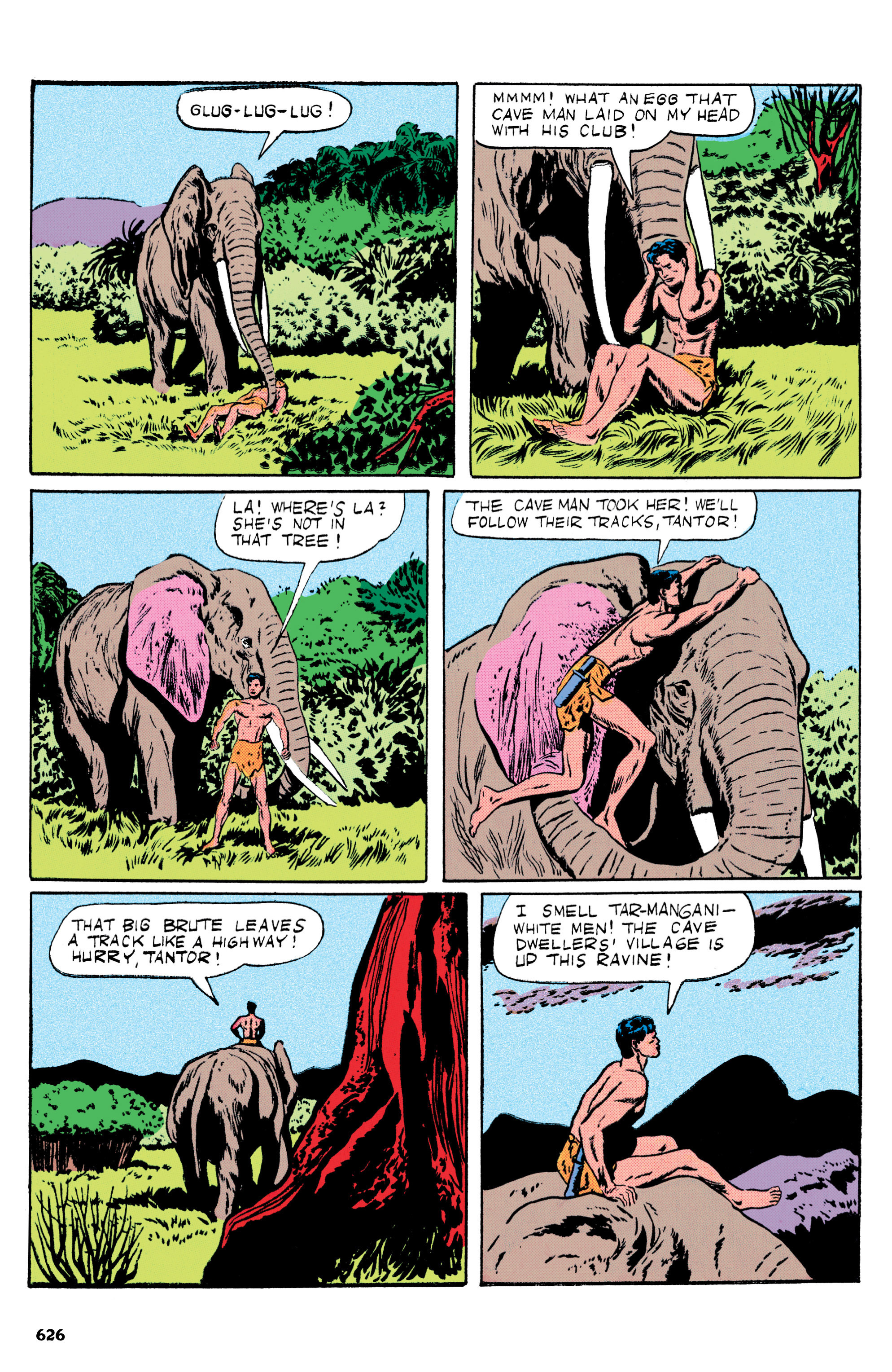 Read online Edgar Rice Burroughs Tarzan: The Jesse Marsh Years Omnibus comic -  Issue # TPB (Part 7) - 28