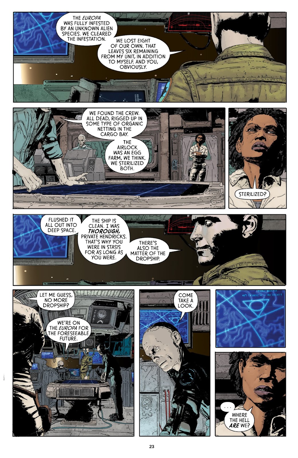 Aliens: Defiance issue TPB 1 - Page 23