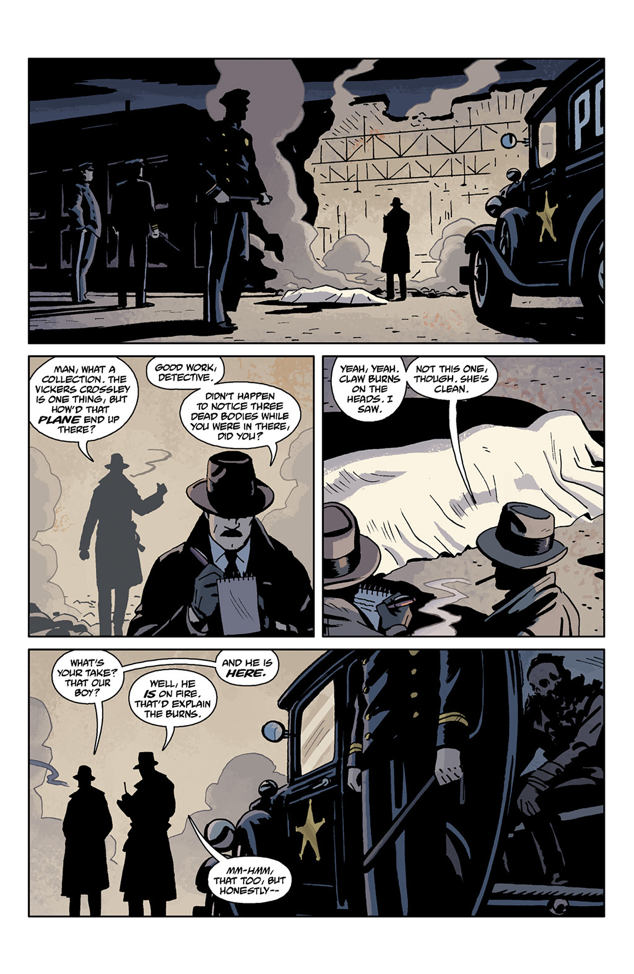 Read online Lobster Johnson: The Burning Hand comic -  Issue #5 - 3