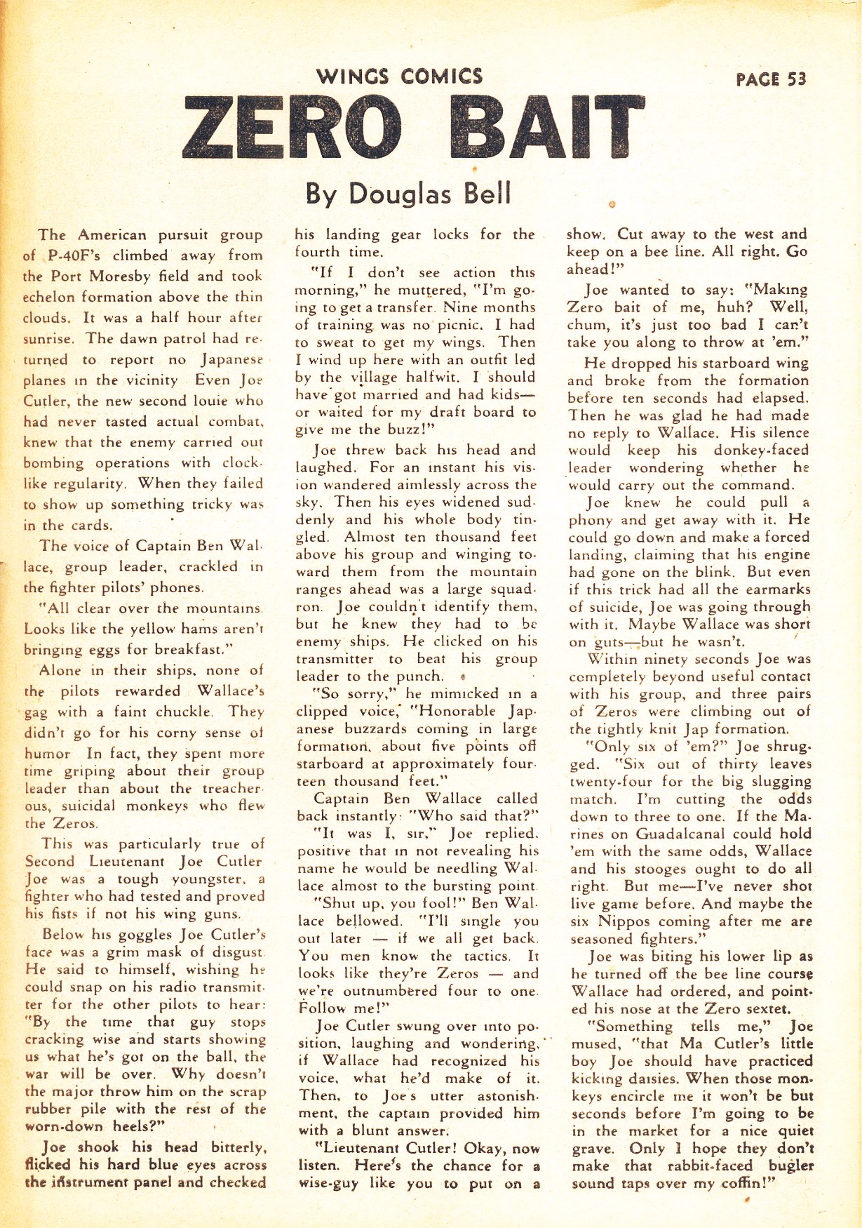 Read online Wings Comics comic -  Issue #31 - 54