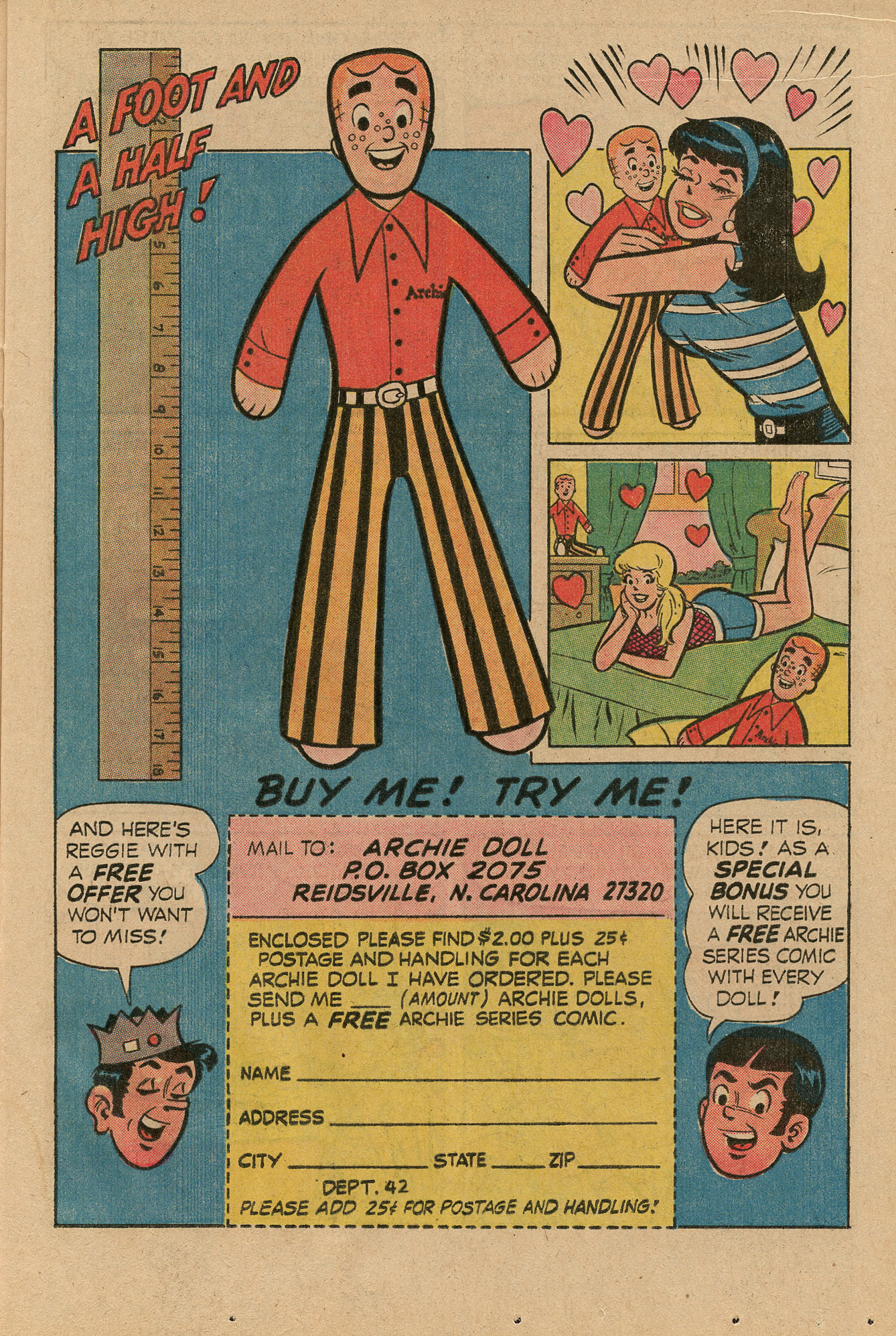Read online Archie's TV Laugh-Out comic -  Issue #16 - 17