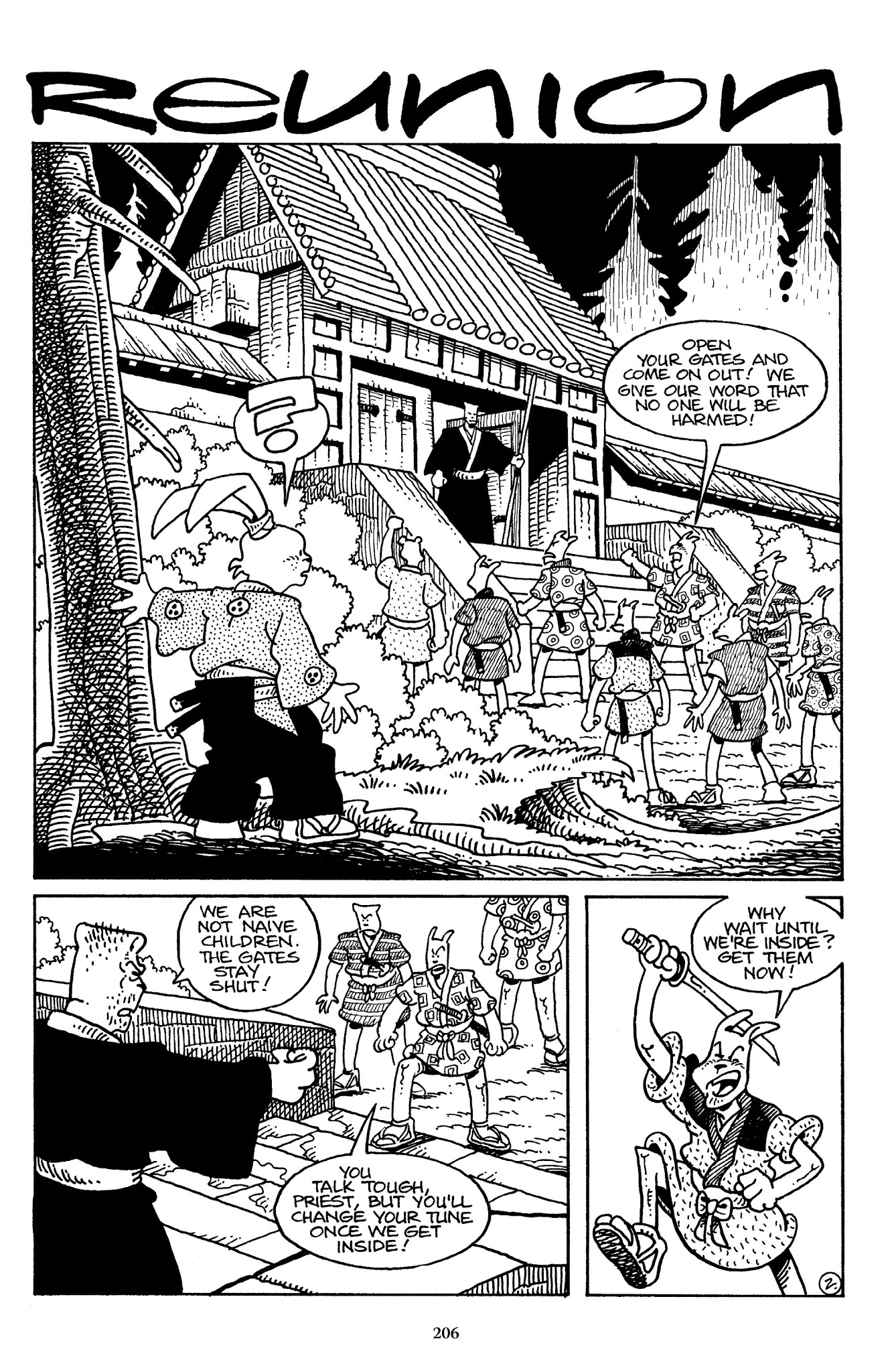 Read online The Usagi Yojimbo Saga comic -  Issue # TPB 3 - 203