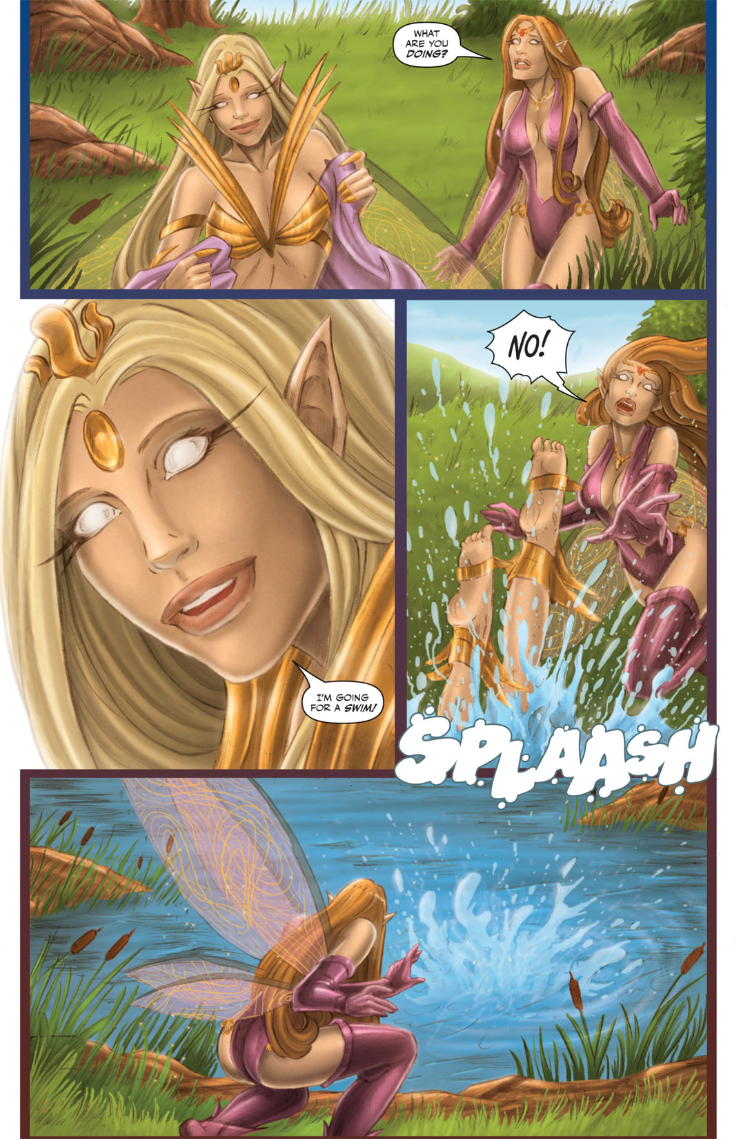 Read online Grimm Fairy Tales: Tales From Neverland comic -  Issue #1 - 24