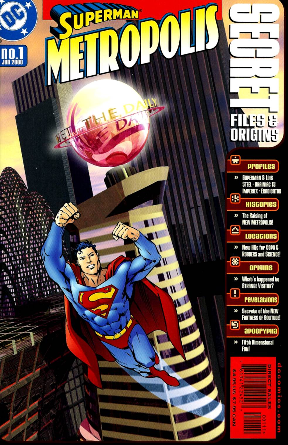 Read online Superman Metropolis Secret Files comic -  Issue # Full - 1