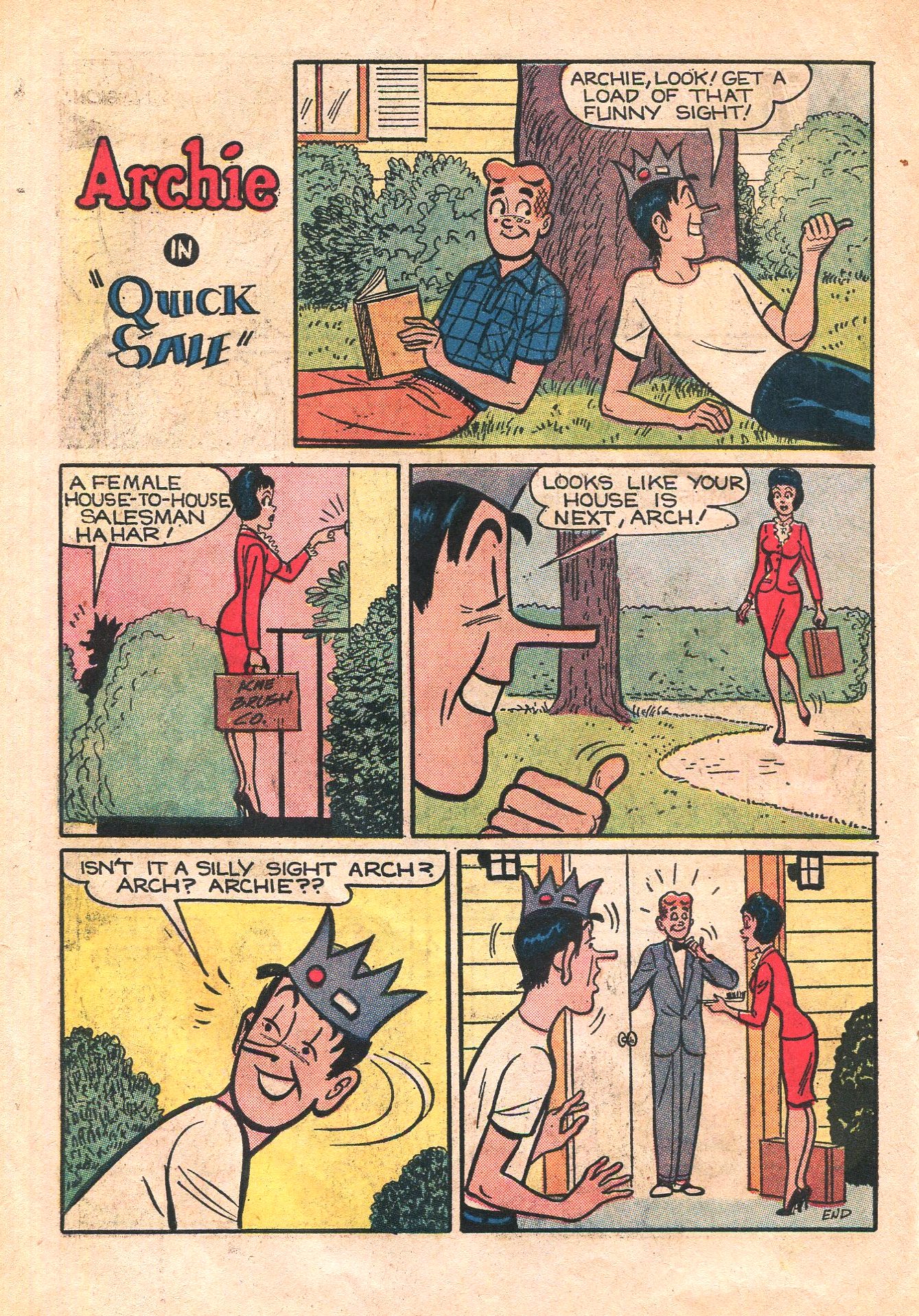 Read online Archie's Joke Book Magazine comic -  Issue #66 - 22