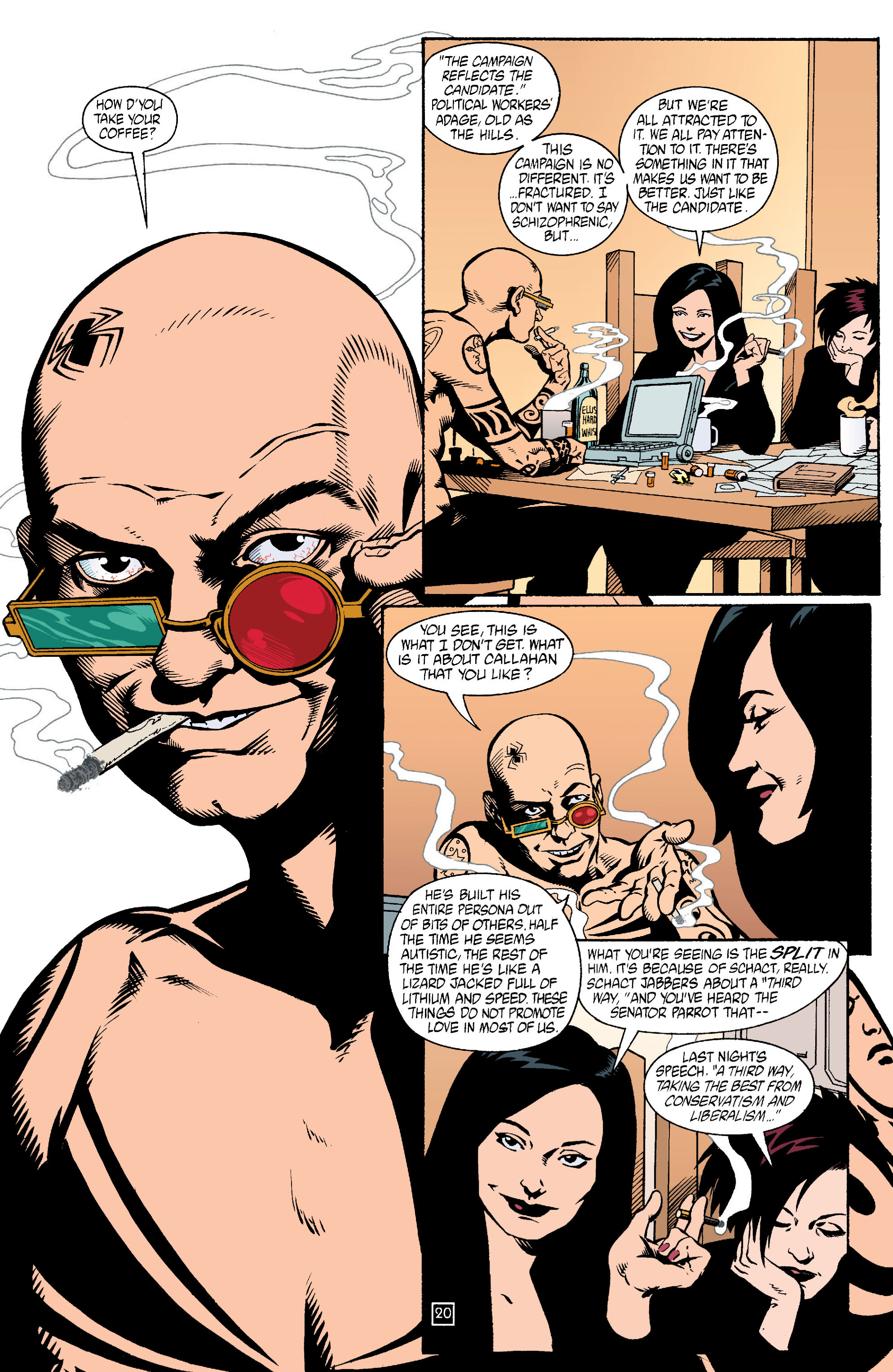 Read online Transmetropolitan comic -  Issue #15 - 21