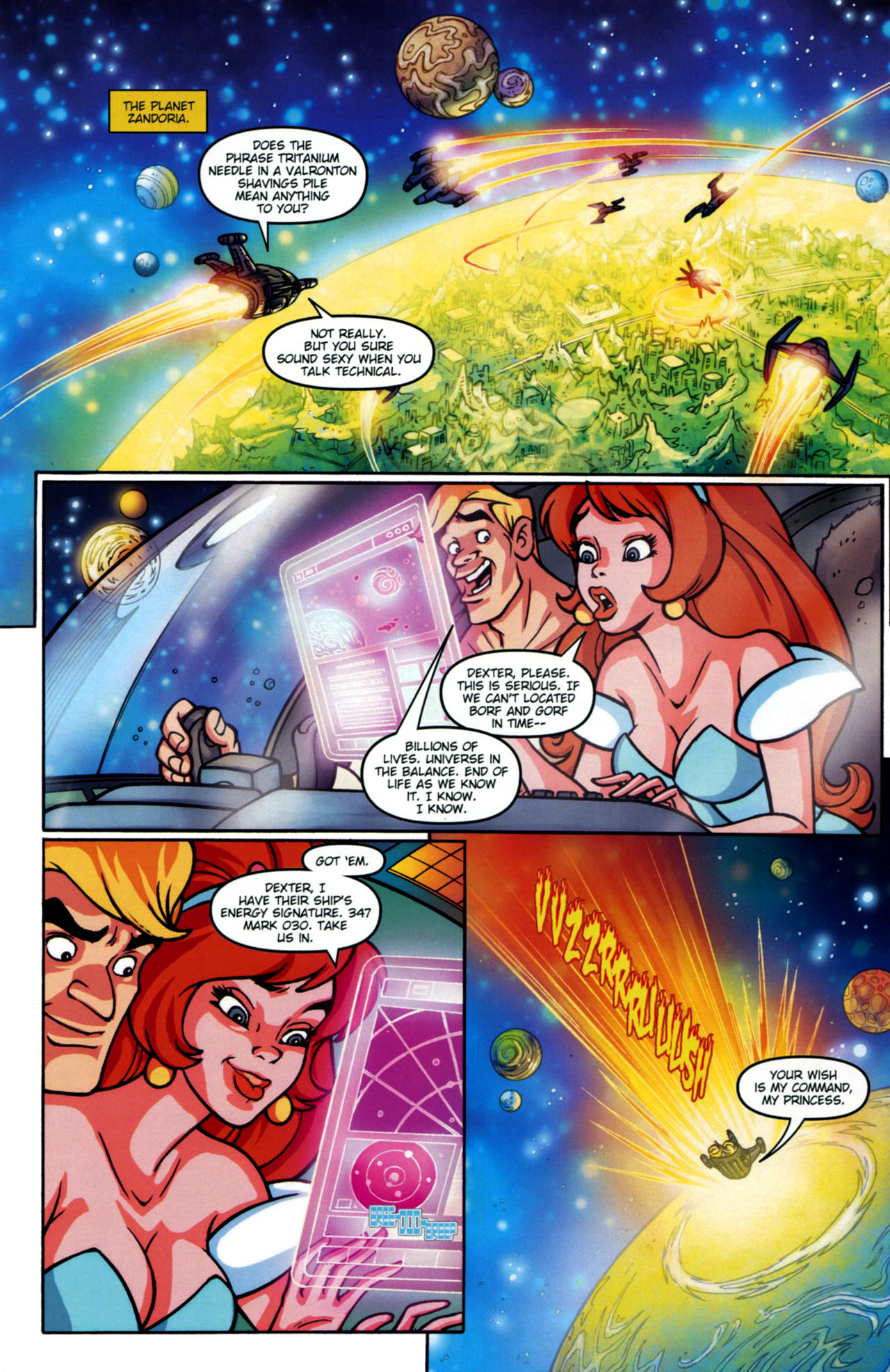 Read online Don Bluth Presents Space Ace comic -  Issue #5 - 3