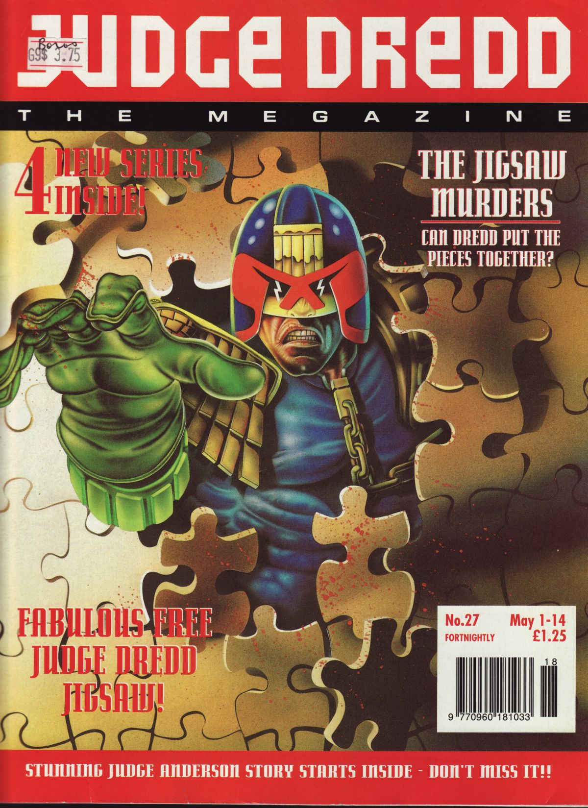 Read online Judge Dredd: The Megazine (vol. 2) comic -  Issue #27 - 1