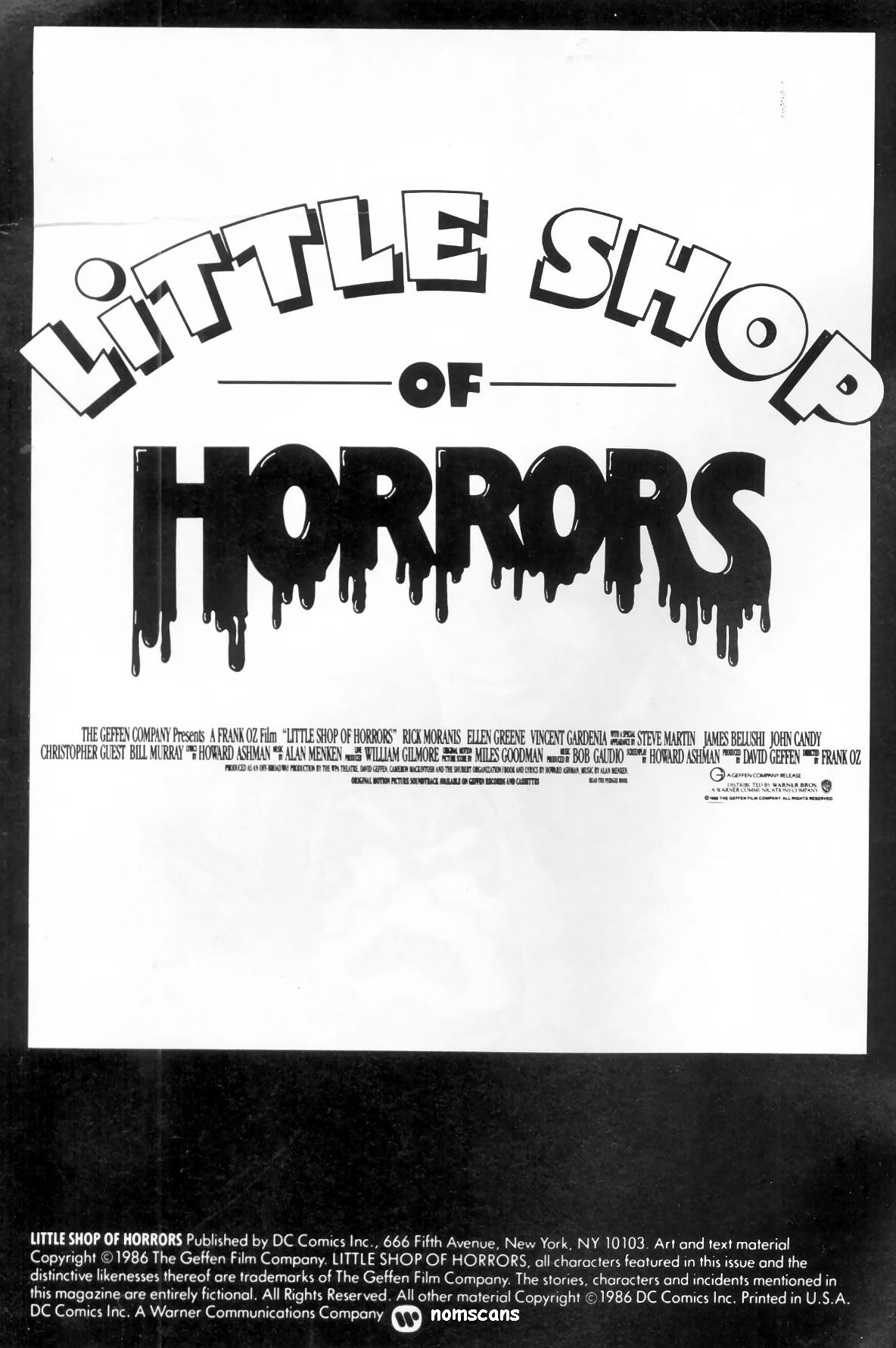 Read online Little Shop of Horrors comic -  Issue # Full - 2