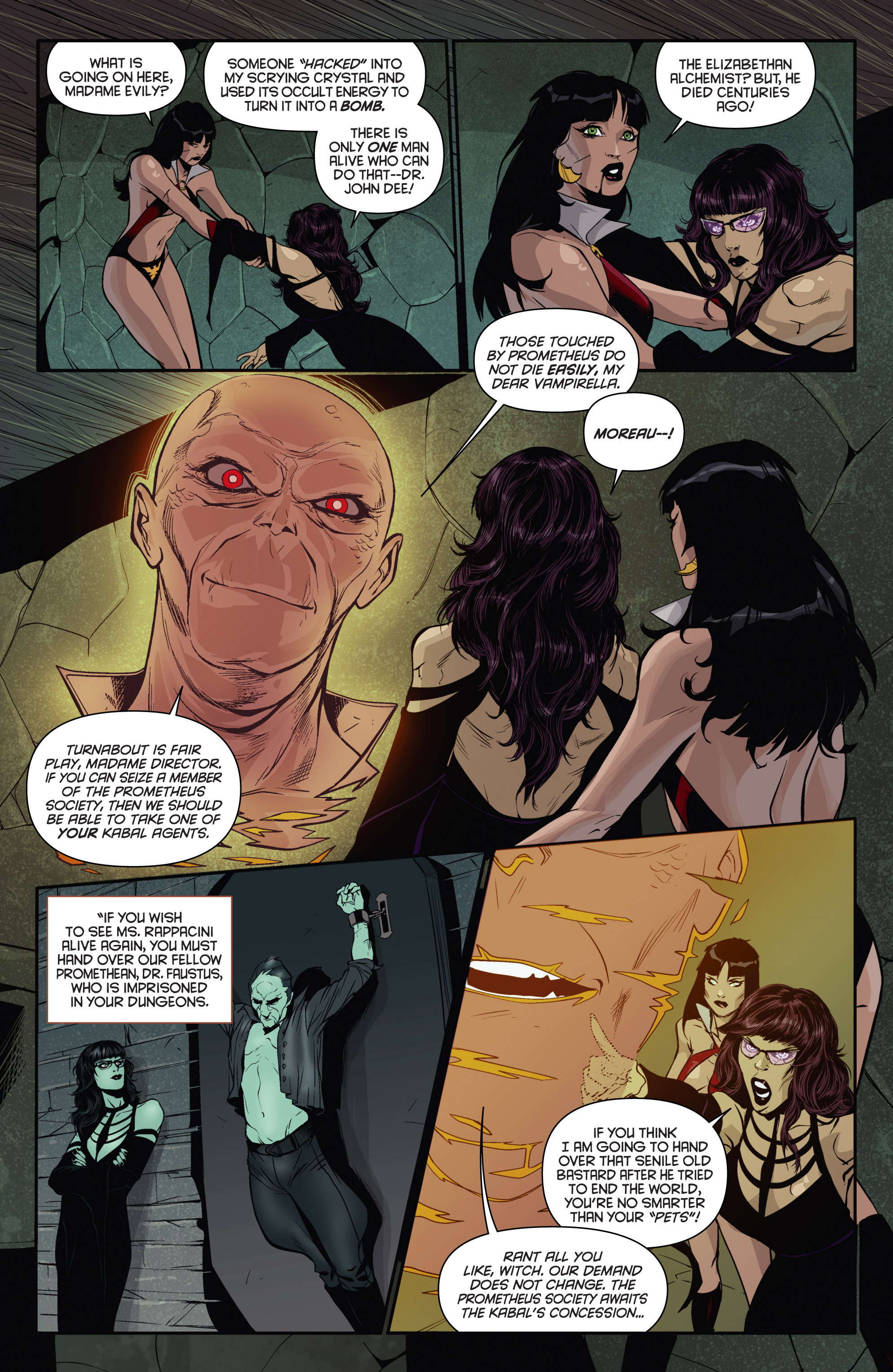 Read online Vampirella (2014) comic -  Issue # Annual 1 - 7