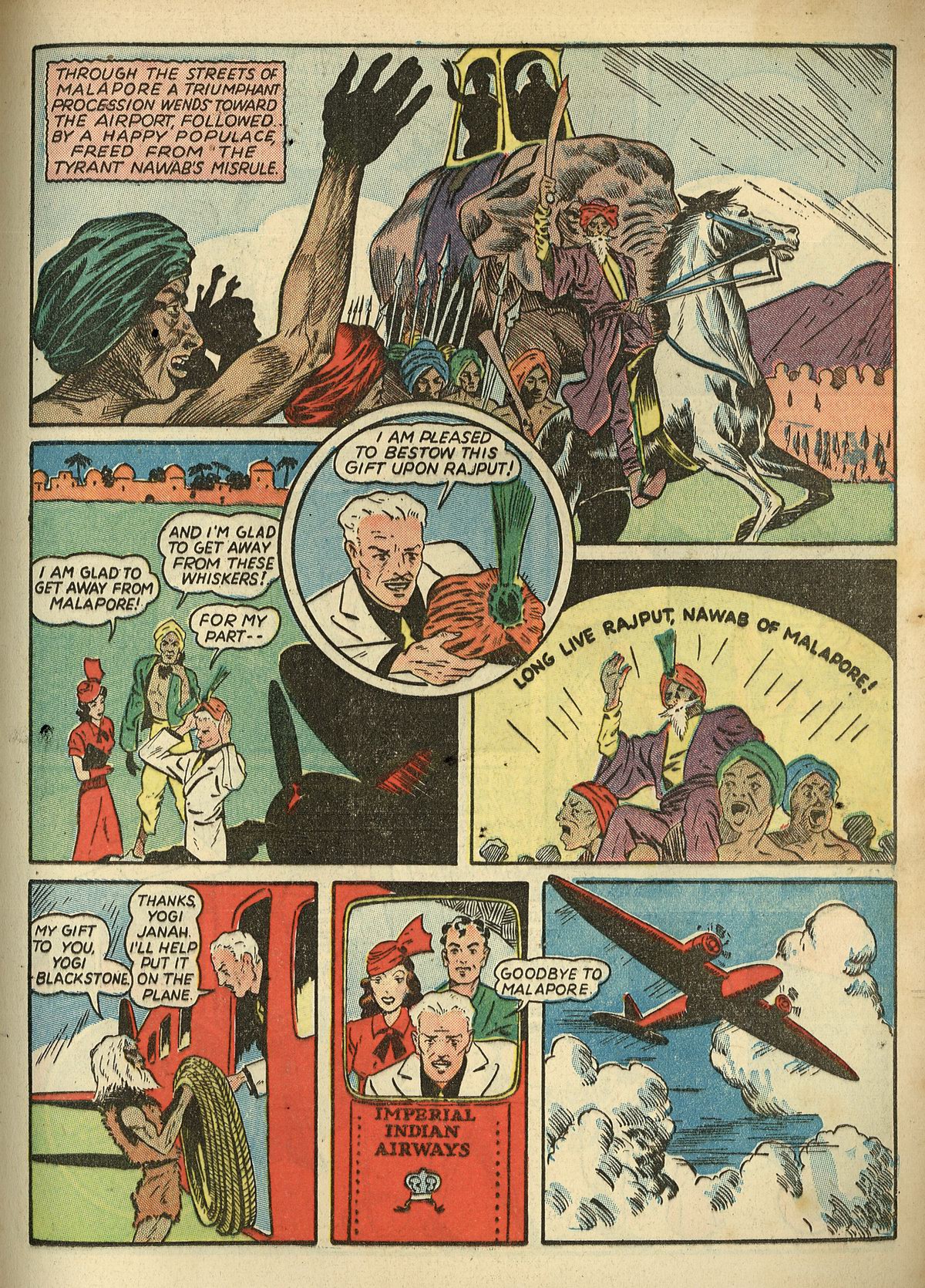 Read online Super-Magician Comics comic -  Issue #1 - 39