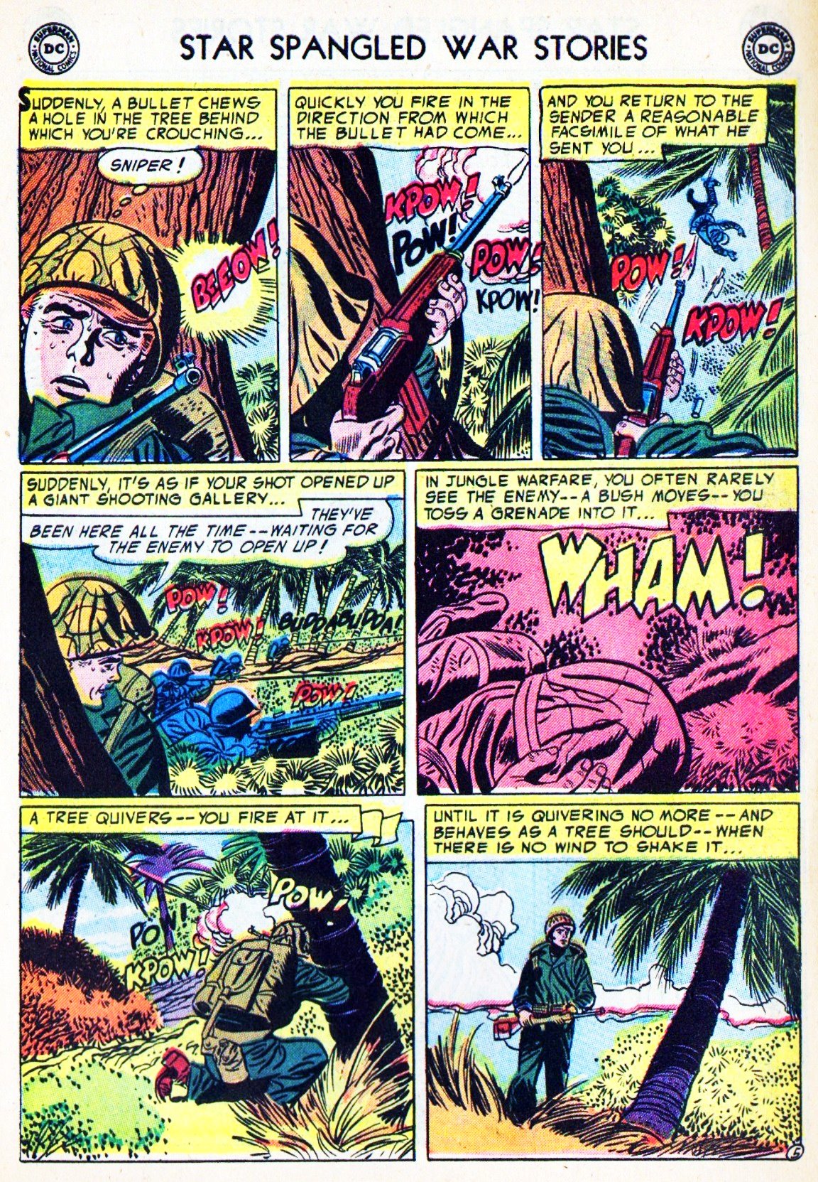 Read online Star Spangled War Stories (1952) comic -  Issue #21 - 7