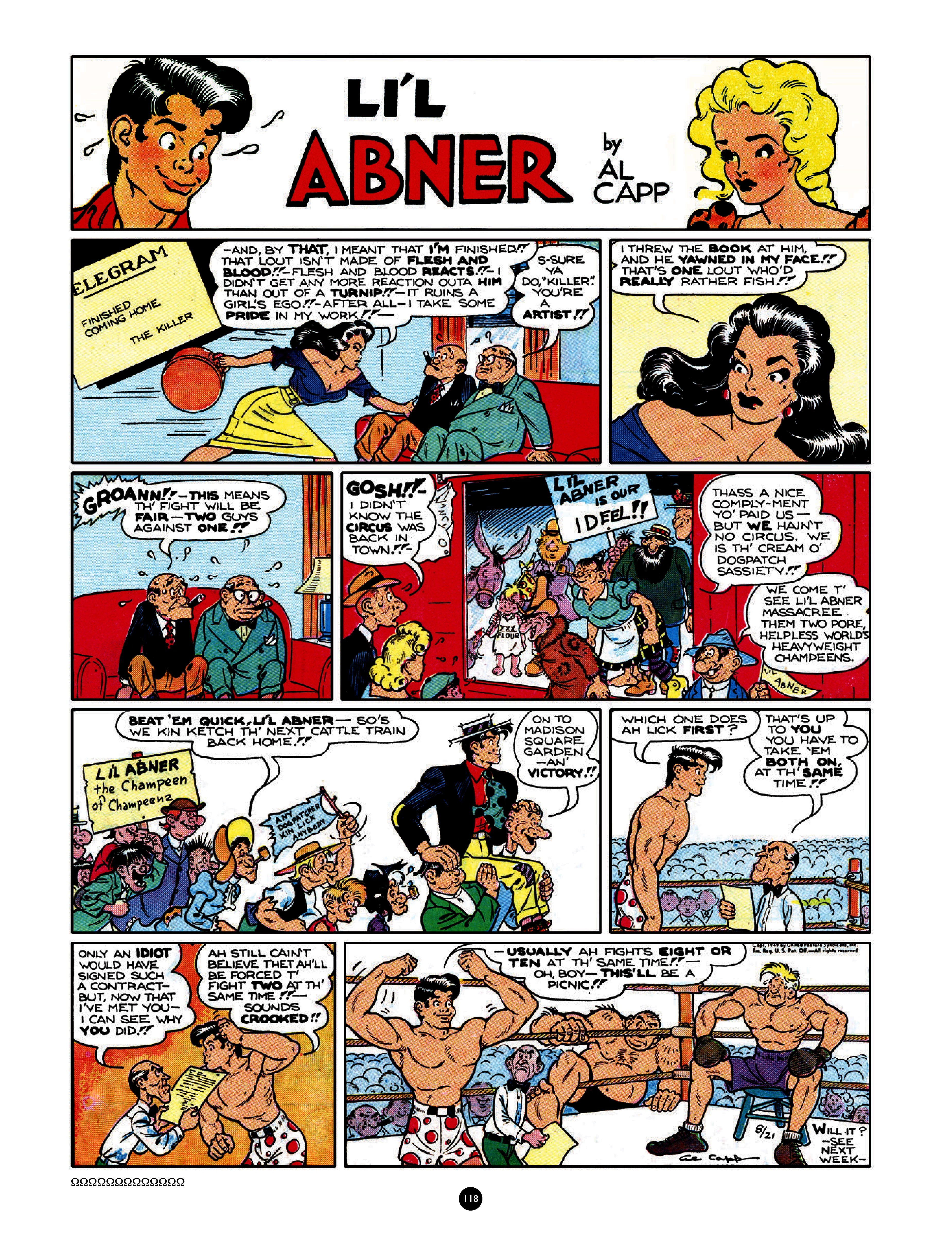 Read online Al Capp's Li'l Abner Complete Daily & Color Sunday Comics comic -  Issue # TPB 8 (Part 2) - 22