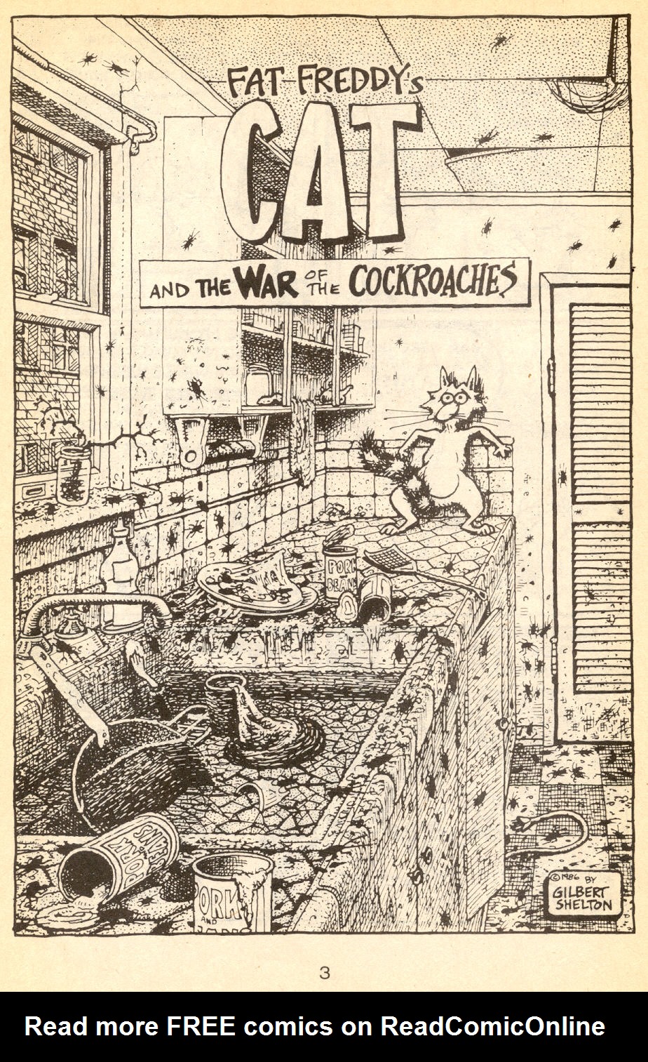 Read online Adventures of Fat Freddy's Cat comic -  Issue #6 - 5